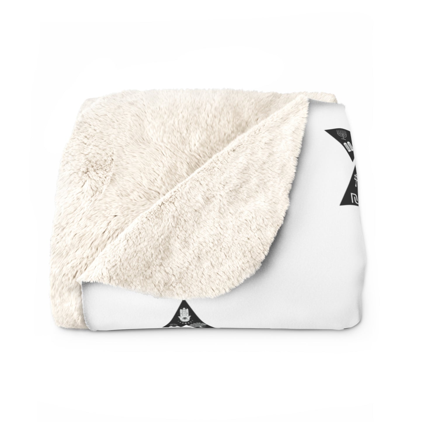 Israel Est 1273 BCE - Sherpa Fleece Blanket - Israeli Jewish Judaism Judaica Zionist Zion Zionism Jew Stand With Us