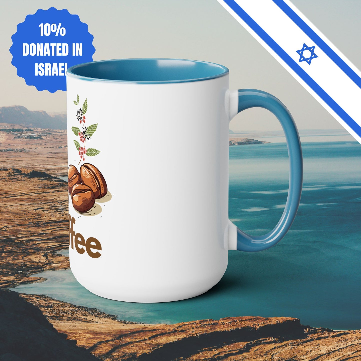 Borei Pri HaCoffee Two-Tone Coffee Mug