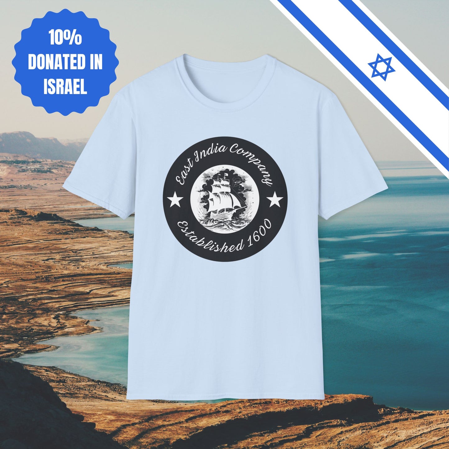 East India Company Established 1600 - Cotton Tee - Tshirts Clothing Old School Style Vintage Gift Present History - by Far Out Prints & Co.