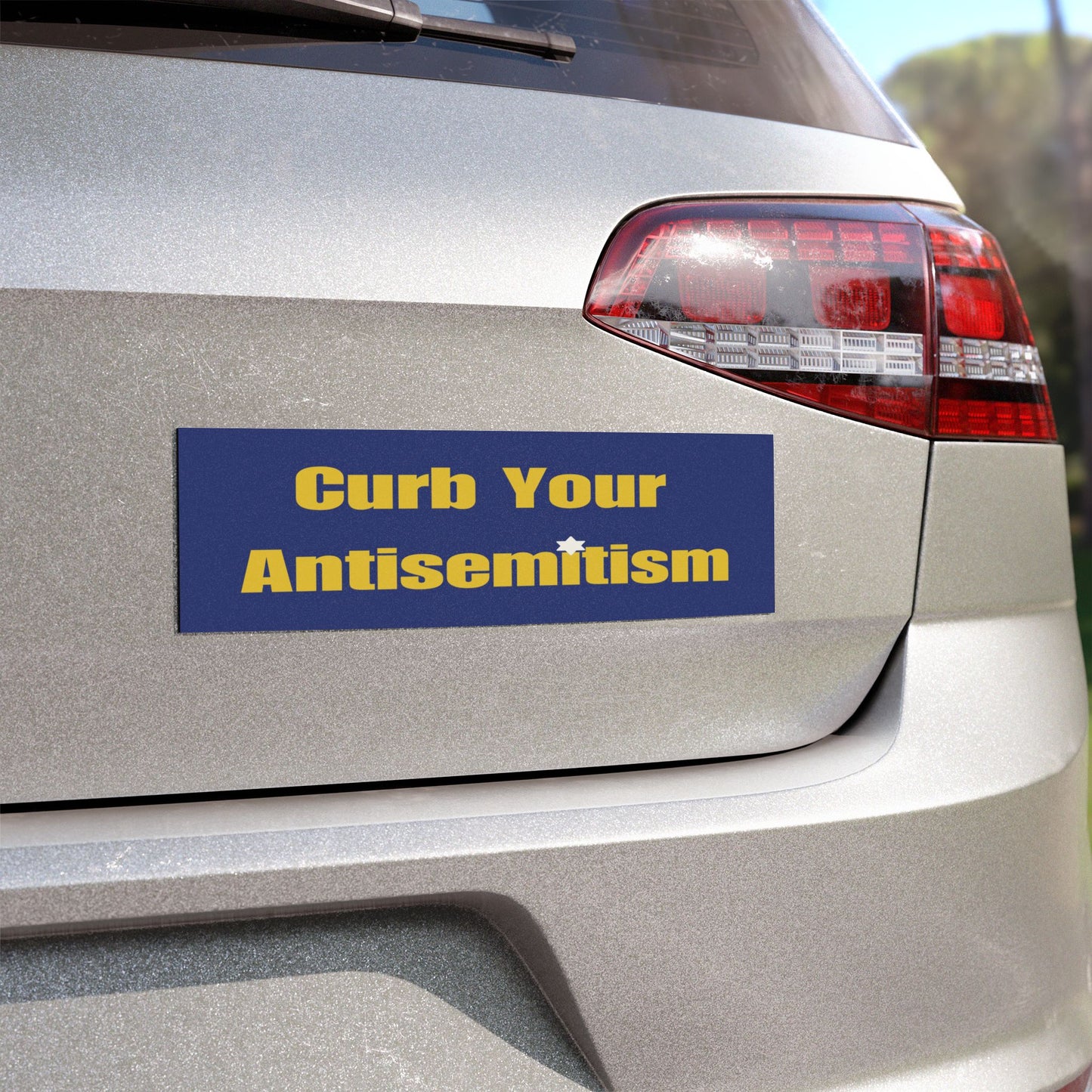 Curb Your Antisemitism Car Magnets Bring Them Home Now