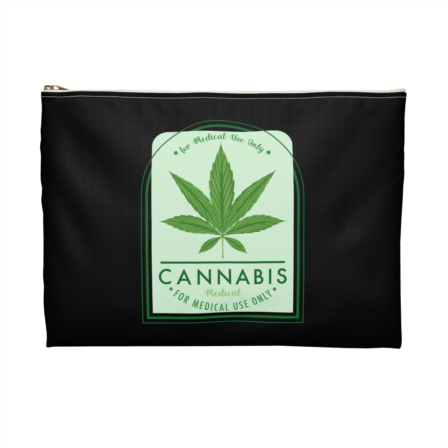 Medical Medicinal Use Only Stash Bag - Accessory Pouch Black - Stoner Cannabis Weed Jewish Israeli Israel