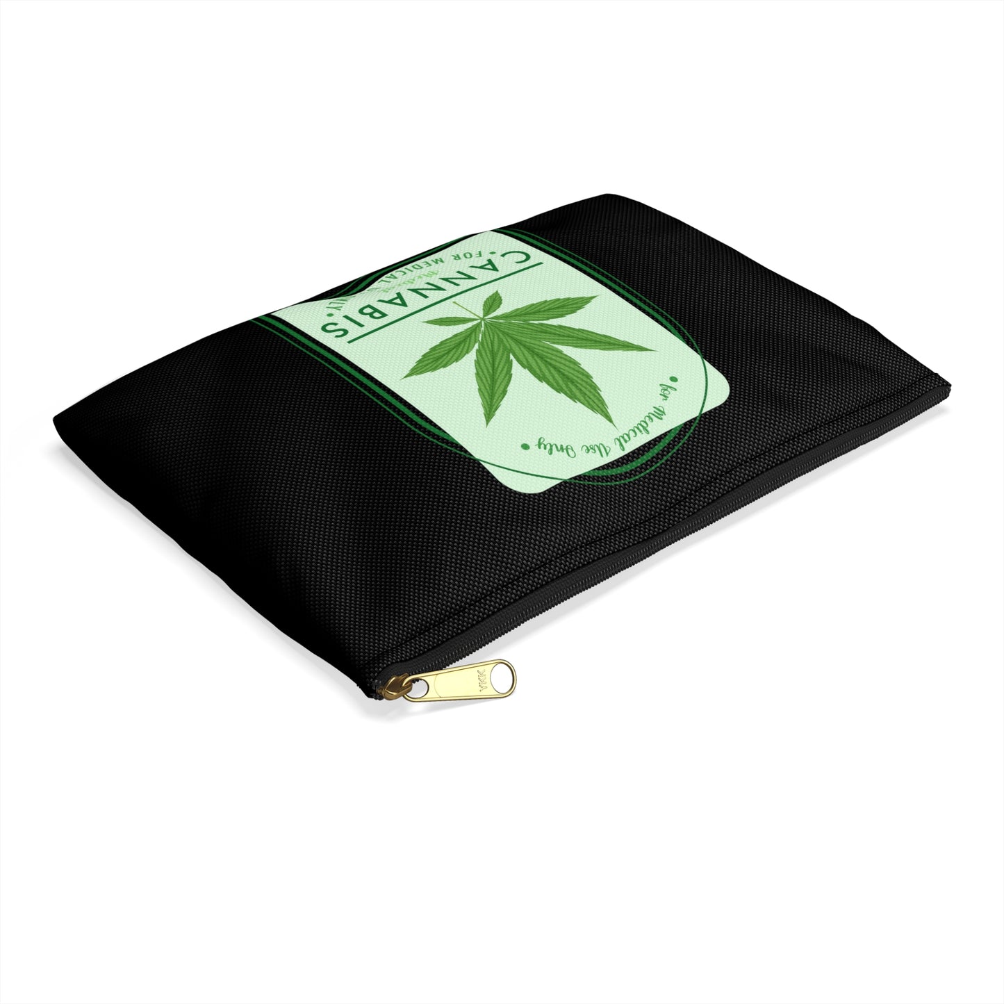Medical Medicinal Use Only Stash Bag - Accessory Pouch Black - Stoner Cannabis Weed Jewish Israeli Israel