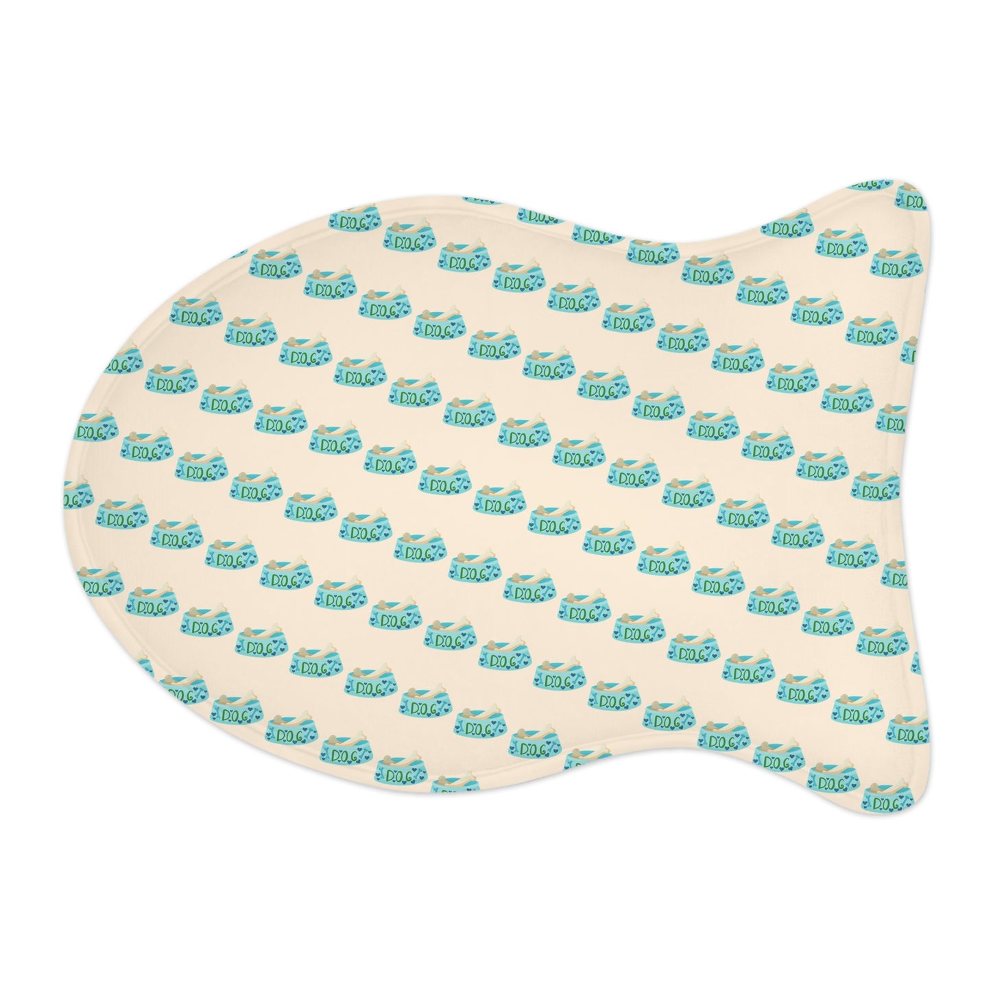 Dogs and Cats Bowls Pattern - Pet Feeding Mats - Pets Present Feeding Gift Animal Lovers Gifts Him Her Dog Cat Presents Animals
