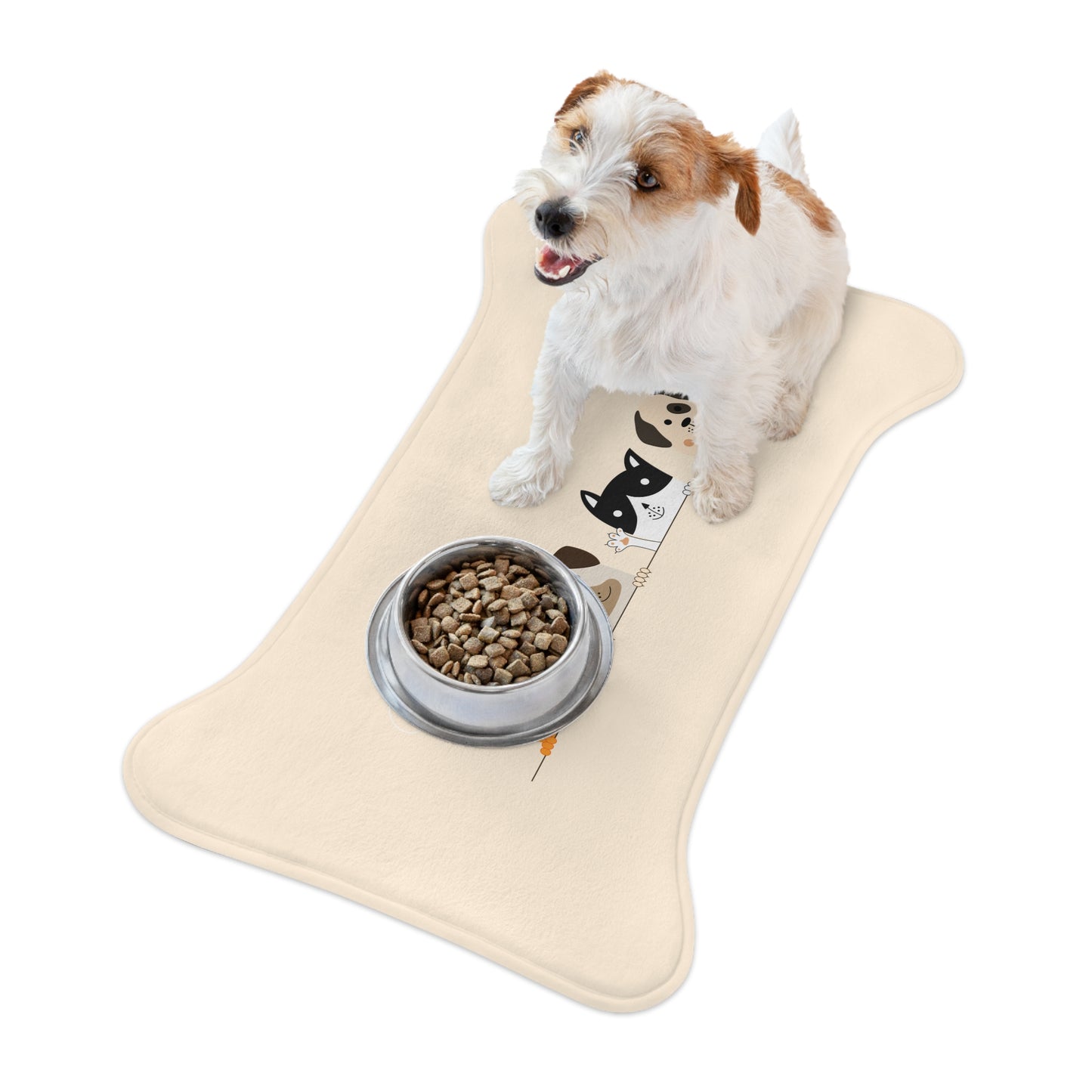 Dogs and Cats - Pet Feeding Mats - Pets Present Feeding Gift Animal Lovers Gifts Him Her Dog Cat Presents Animals