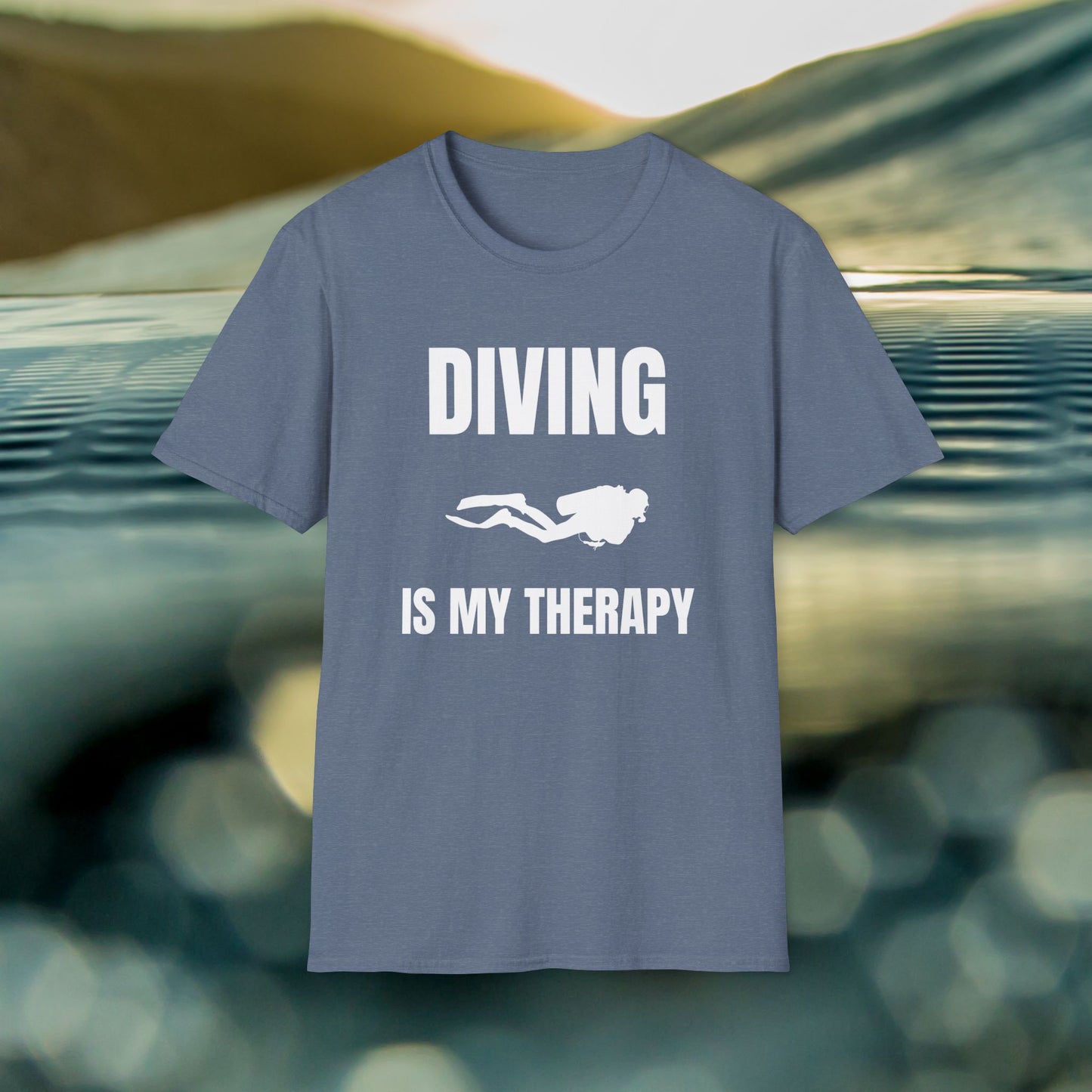 Diving Is My Therapy - Tshirt