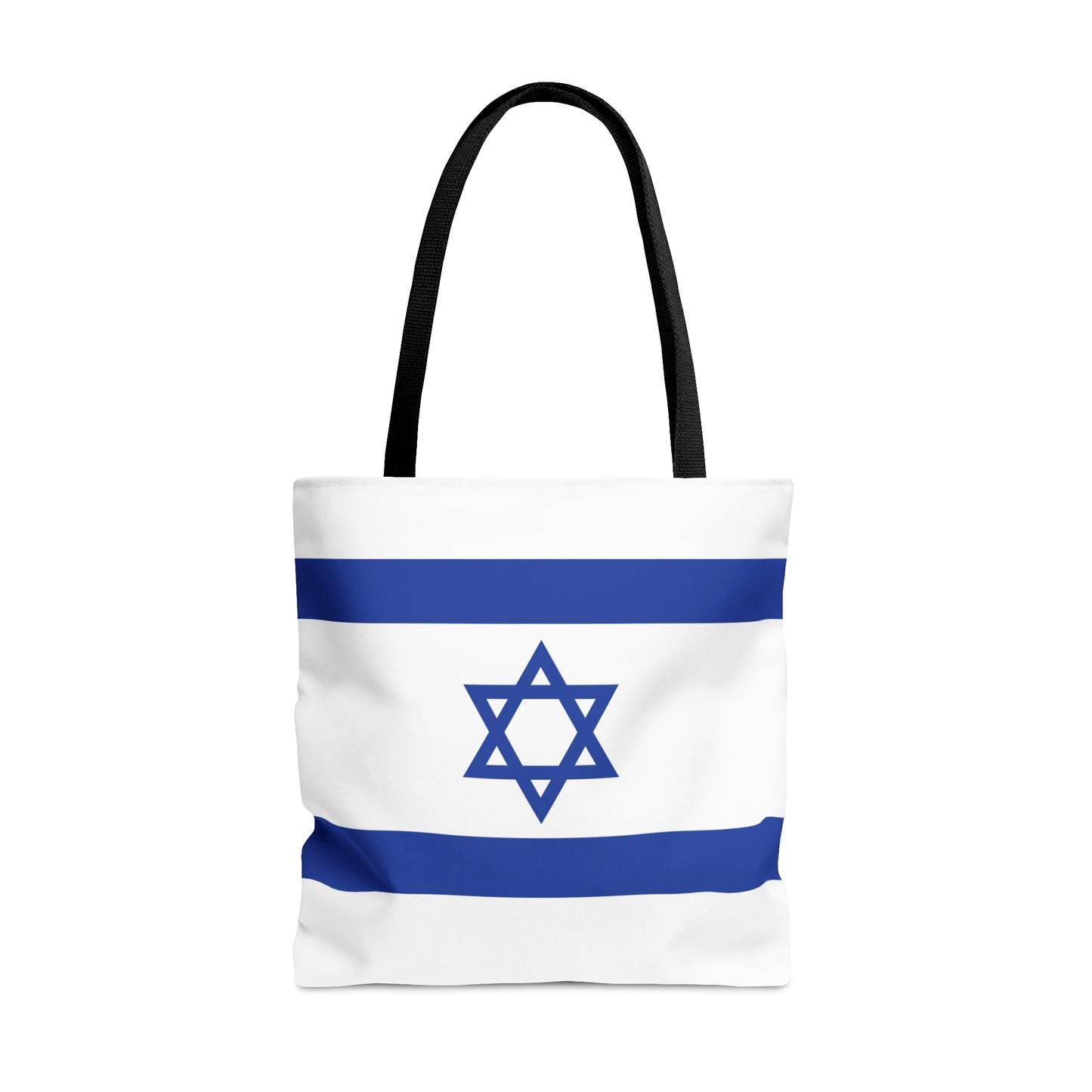 Israel Flag Tote Bag (AOP) by Far Out Prints & Co.