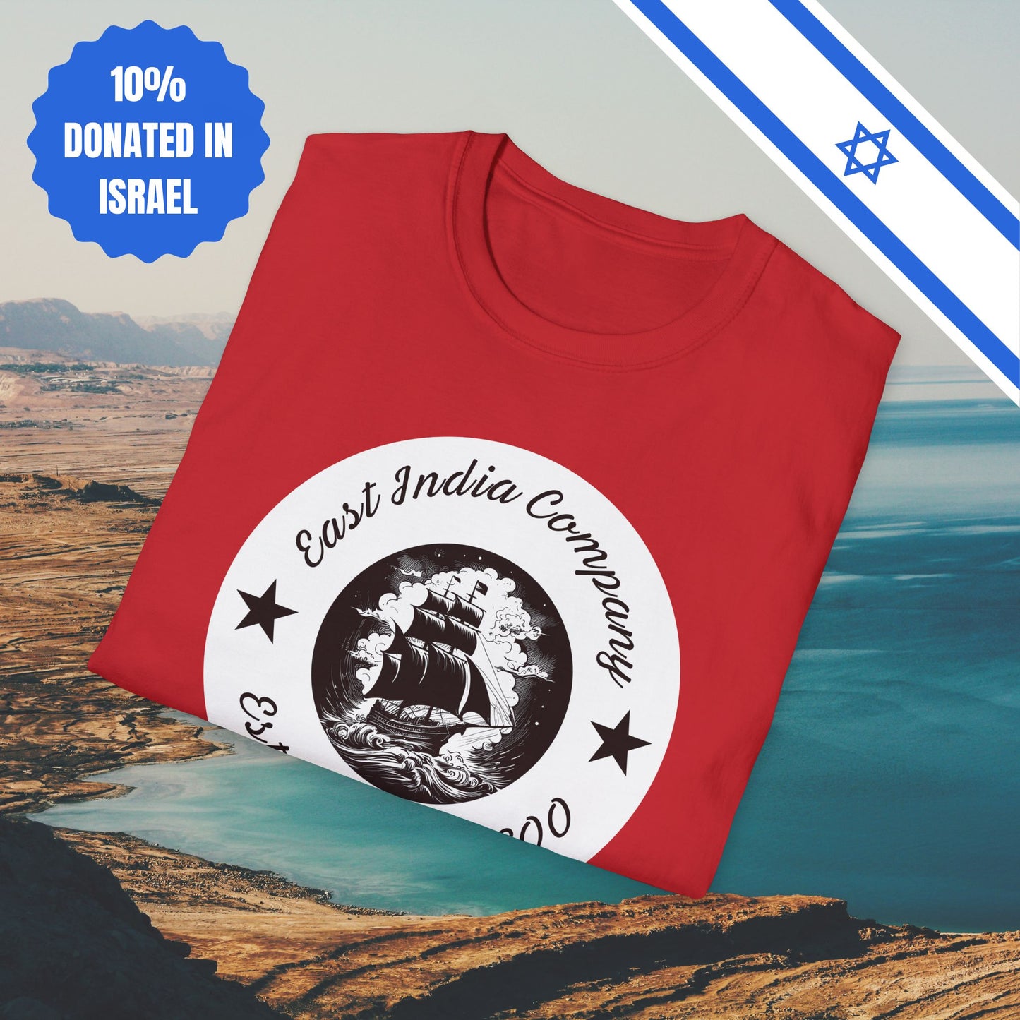 East India Company Established 1600 - Cotton Tee - Tshirts Clothing Old School Style Vintage Gift Present History - by Far Out Prints & Co.