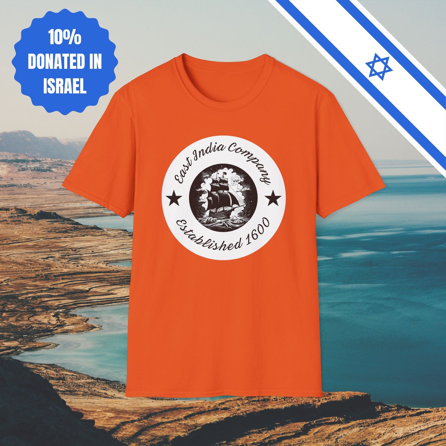 East India Company Established 1600 - Cotton Tee - Tshirts Clothing Old School Style Vintage Gift Present History - by Far Out Prints & Co.