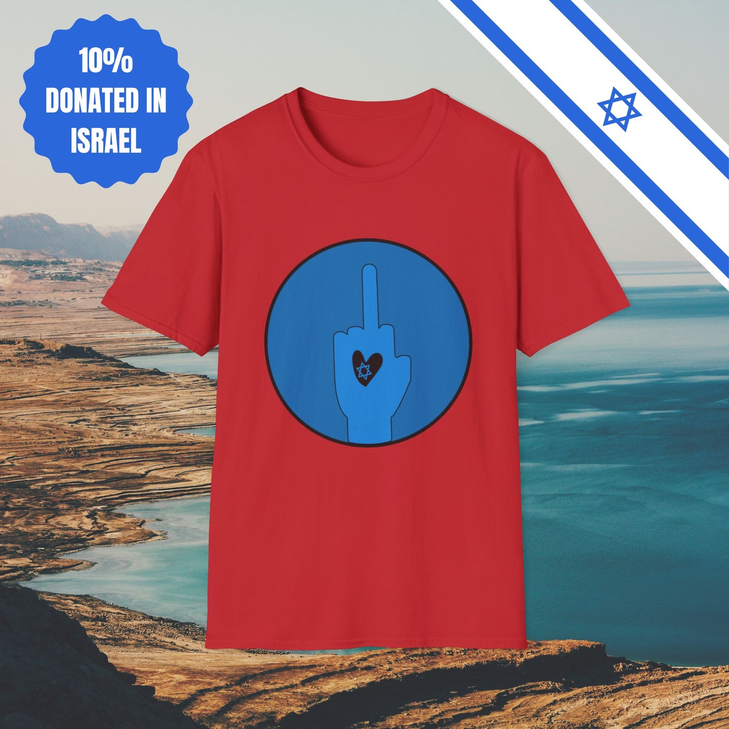 Bloody Hands - Israel Israeli Jewish Judaism Bring Them Home Now Stand With Us - by Far Out Prints & Co.