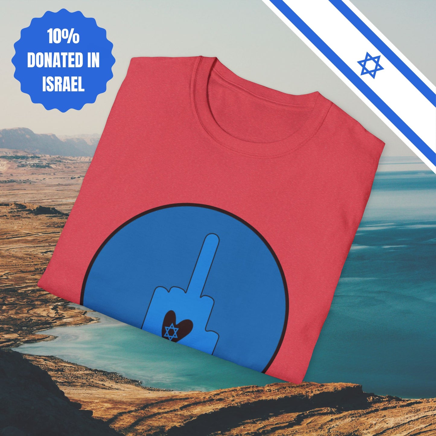 Bloody Hands - Israel Israeli Jewish Judaism Bring Them Home Now Stand With Us - by Far Out Prints & Co.