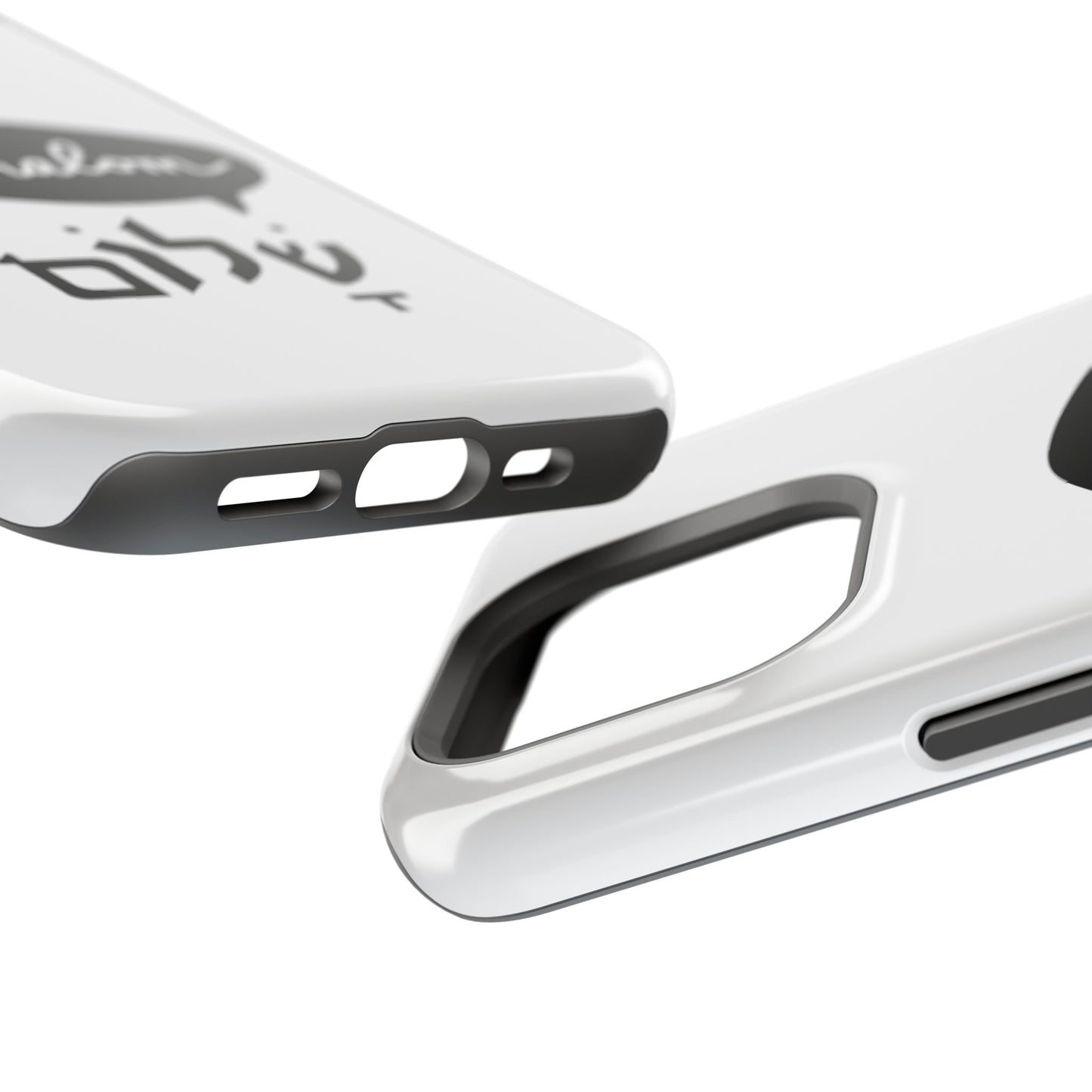 Shalom MagSafe Tough Phone Cases - Hebrew Israel Israeli Jewish Judaism Judaica - by Far Out Prints & Co.