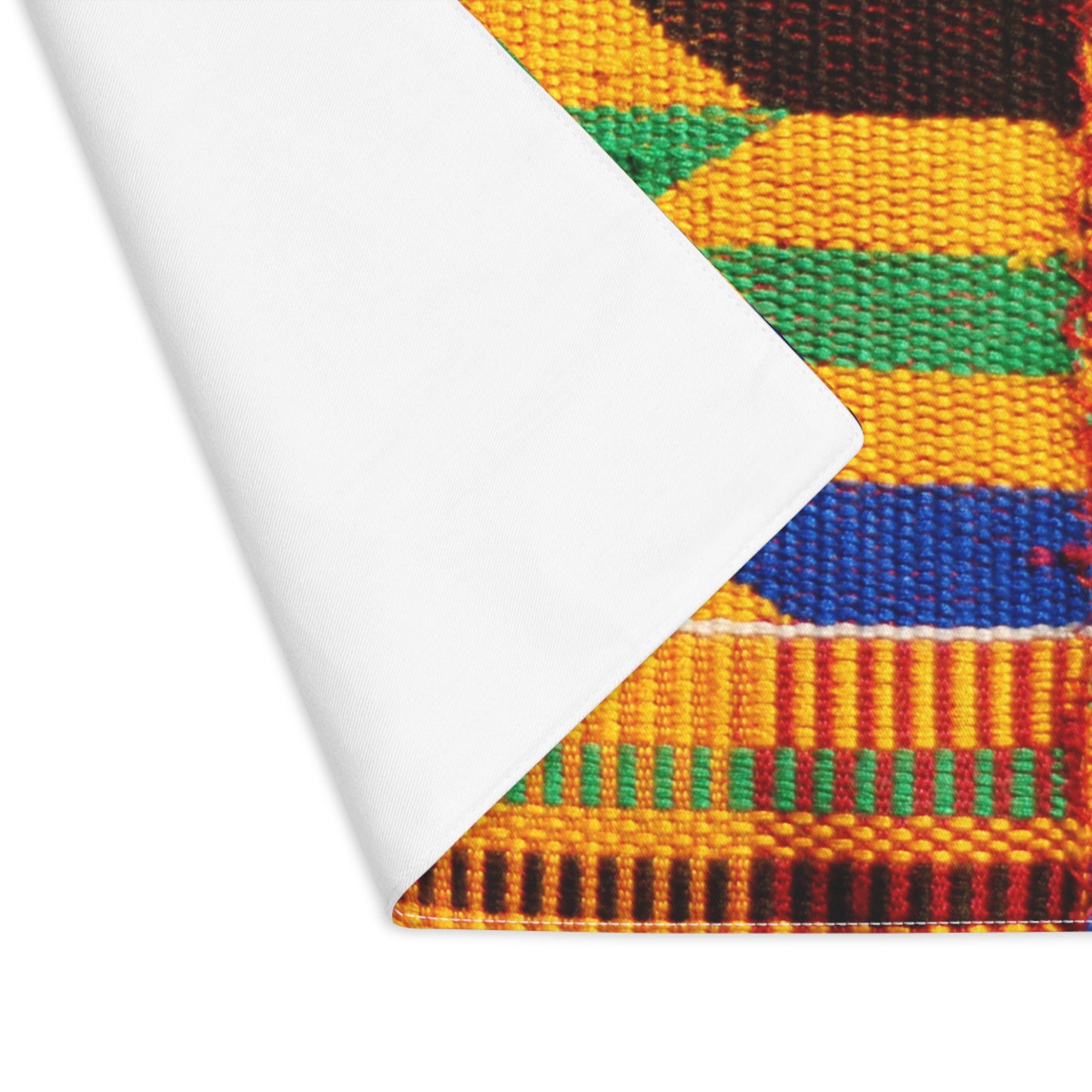 African Colorful Pattern - Traditional Design - Placemat, 1pc - by Far Out Prints & Co.