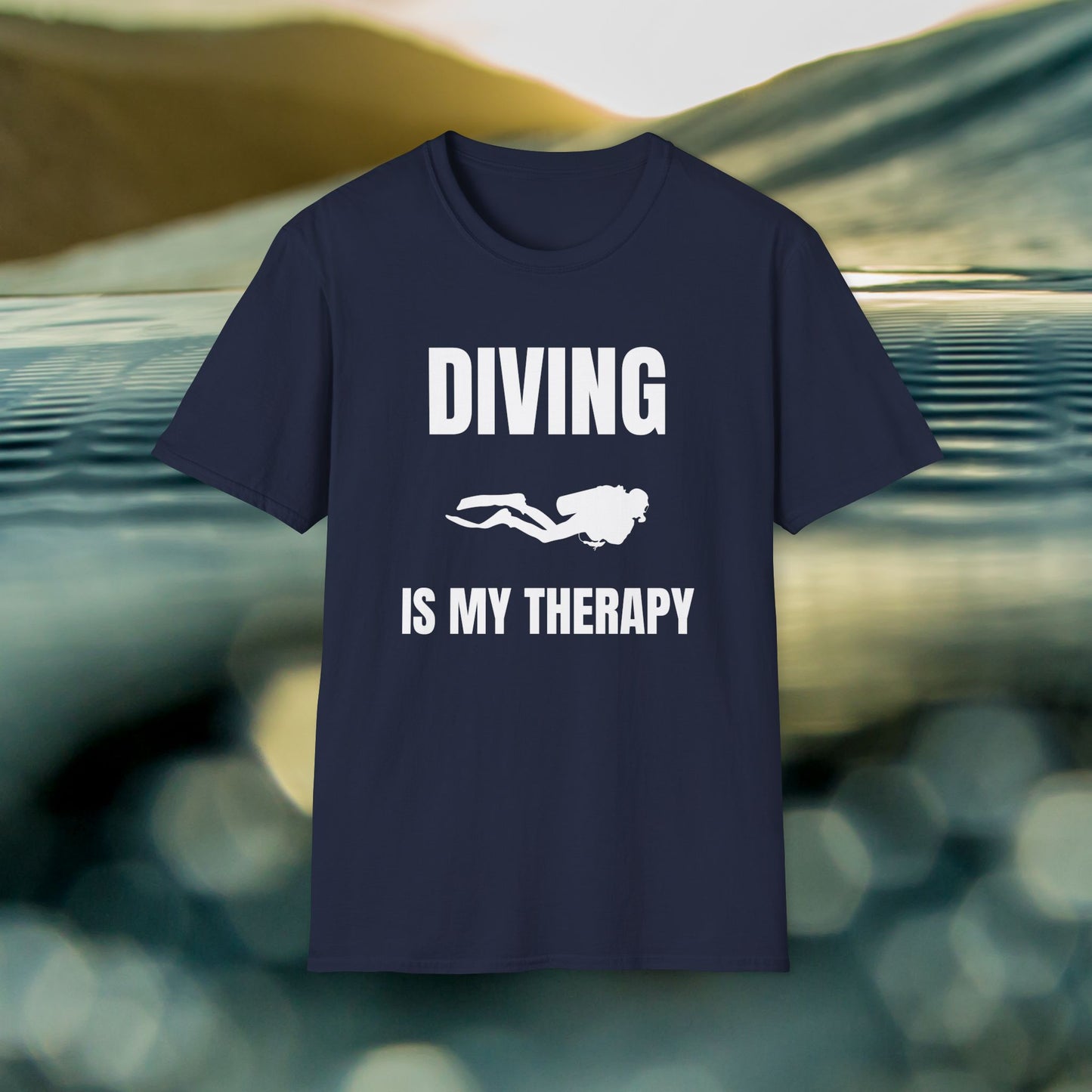 Diving Is My Therapy - Tshirt