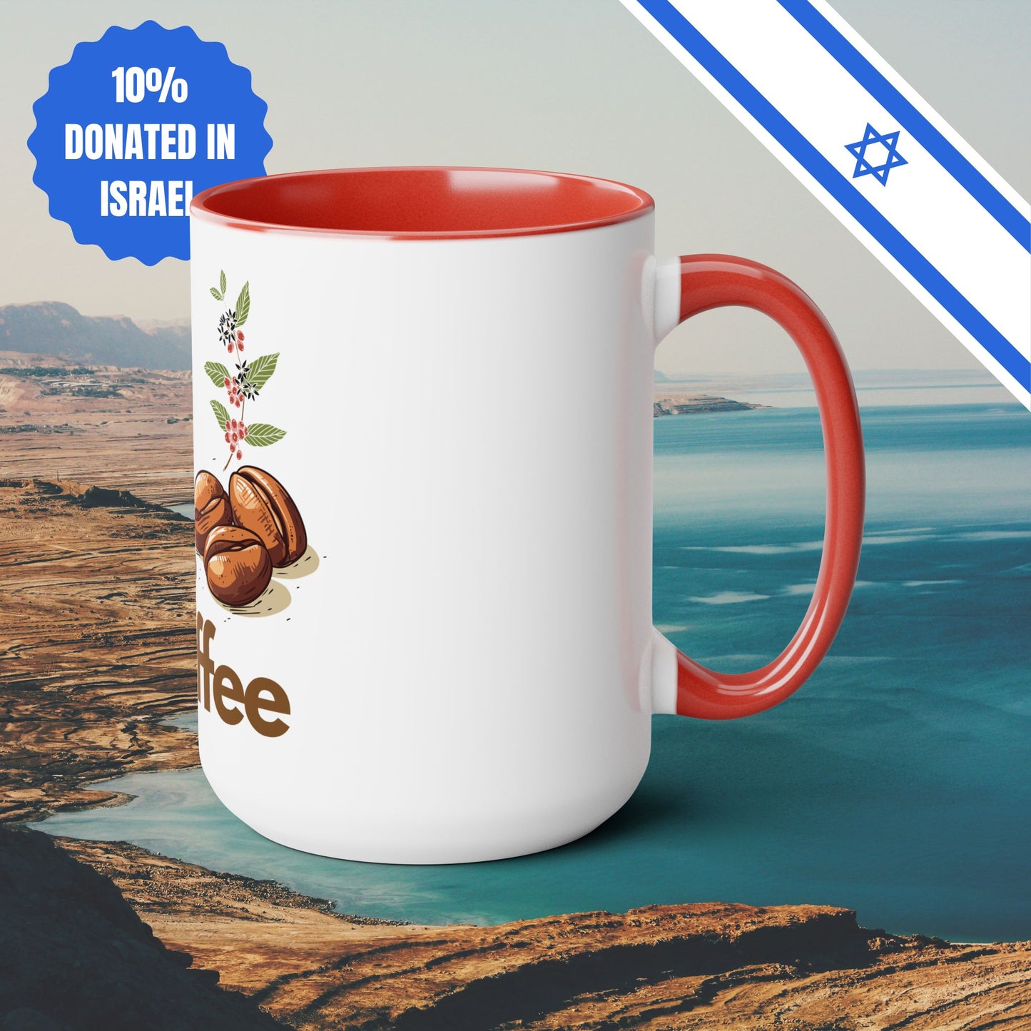 Borei Pri HaCoffee Two-Tone Coffee Mug