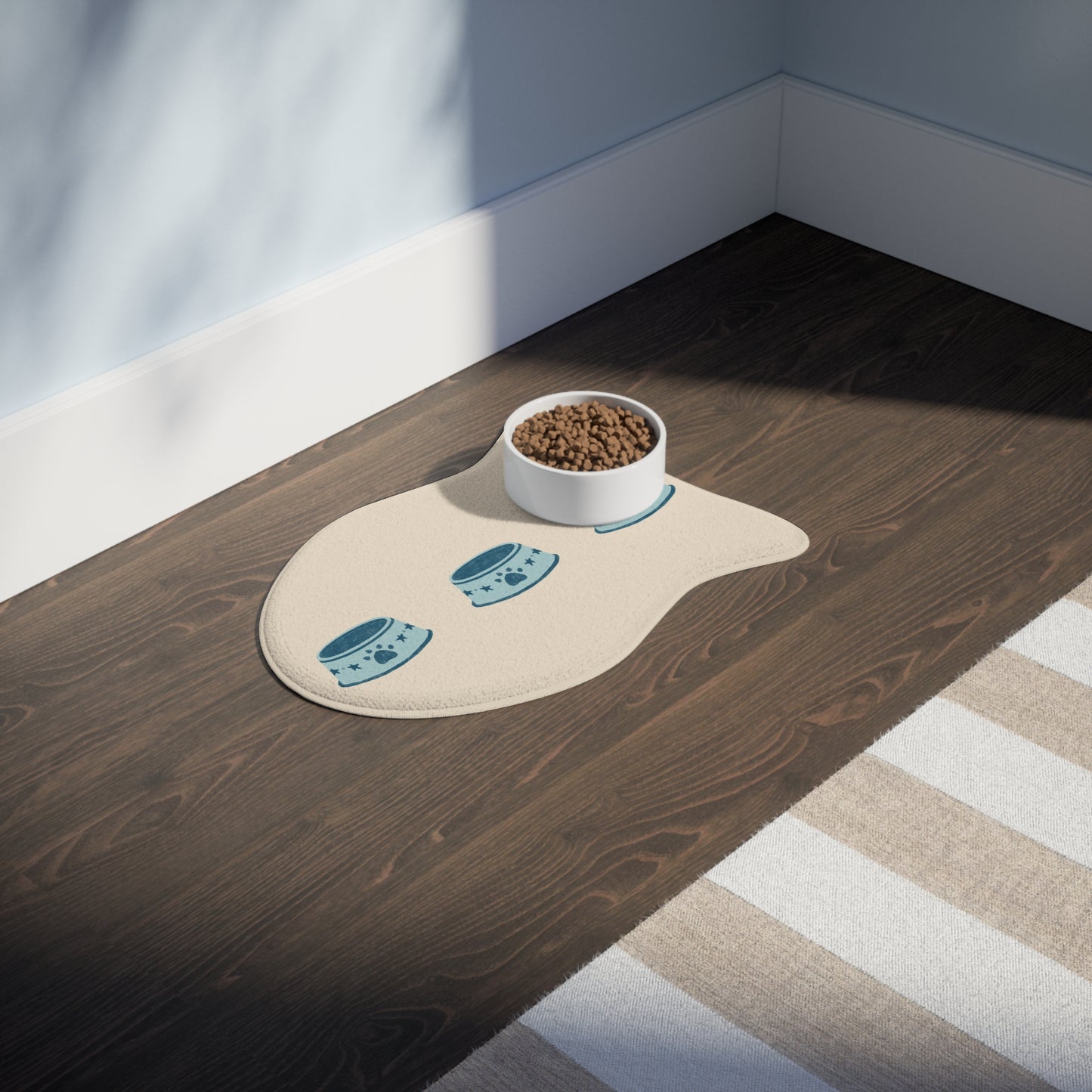 Dogs and Cats Bowls - Pet Feeding Mats - Pets Present Feeding Gift Animal Lovers Gifts Him Her Dog Cat Presents Animals