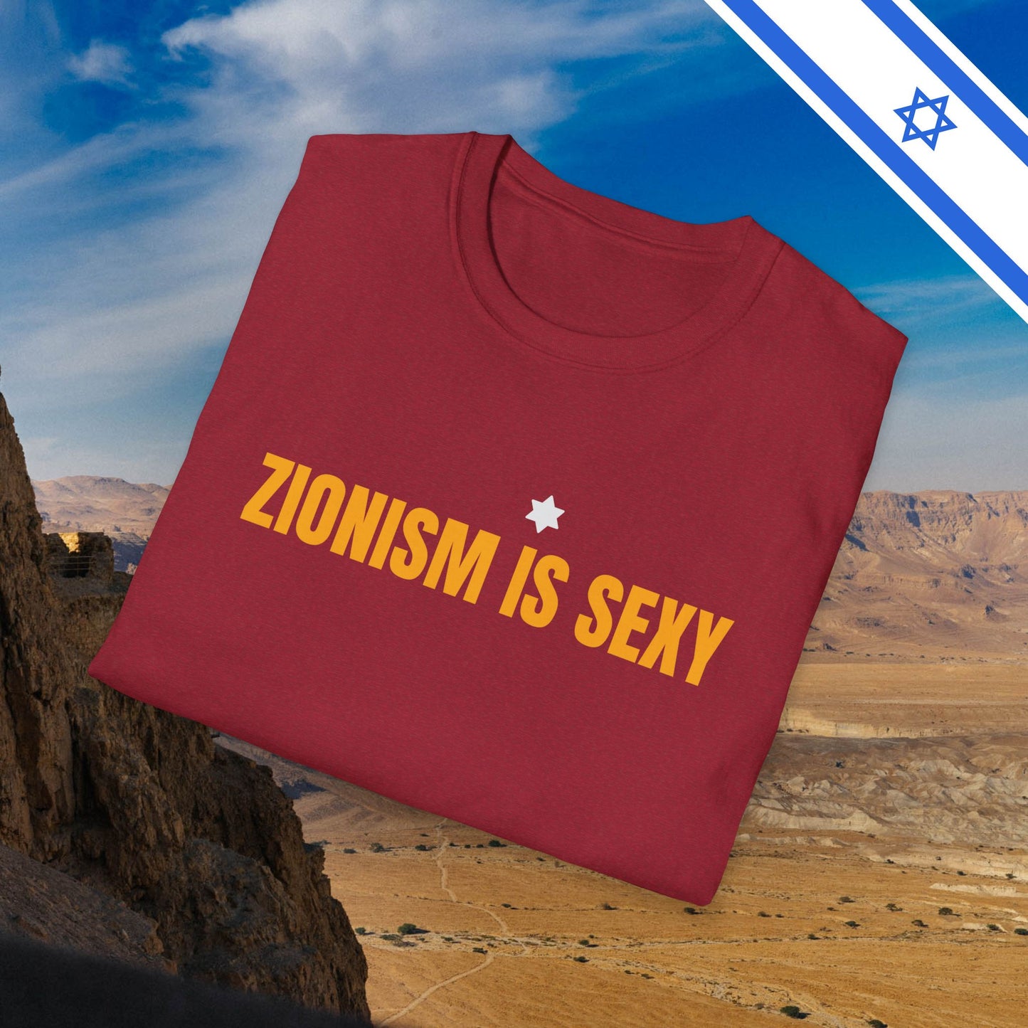 Zionism is Sexy - T-Shirt - Israel Israeli Jewish Judaism Zionist Bring Them Home - by Far Out Prints & Co.