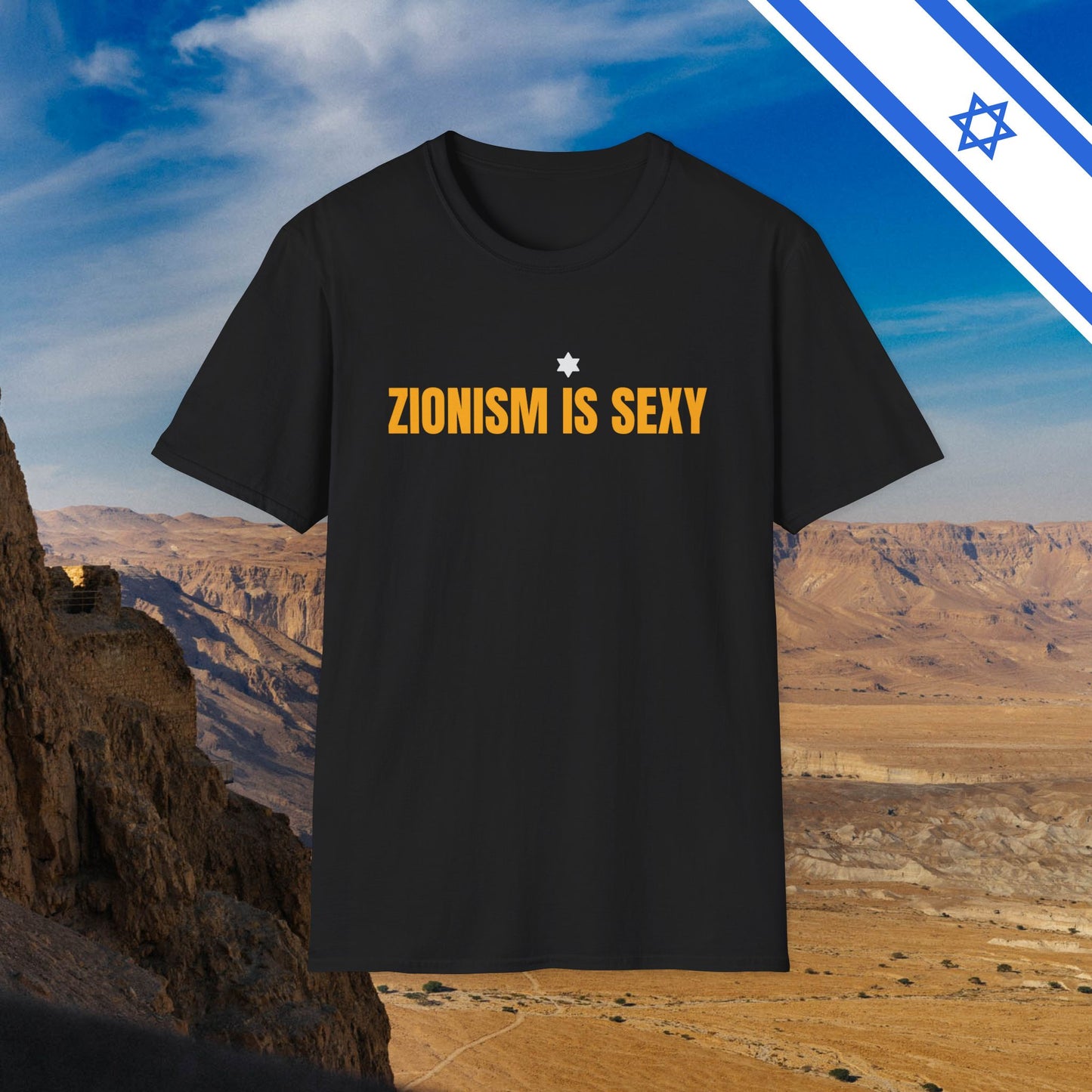 Zionism is Sexy - T-Shirt - Israel Israeli Jewish Judaism Zionist Bring Them Home - by Far Out Prints & Co.