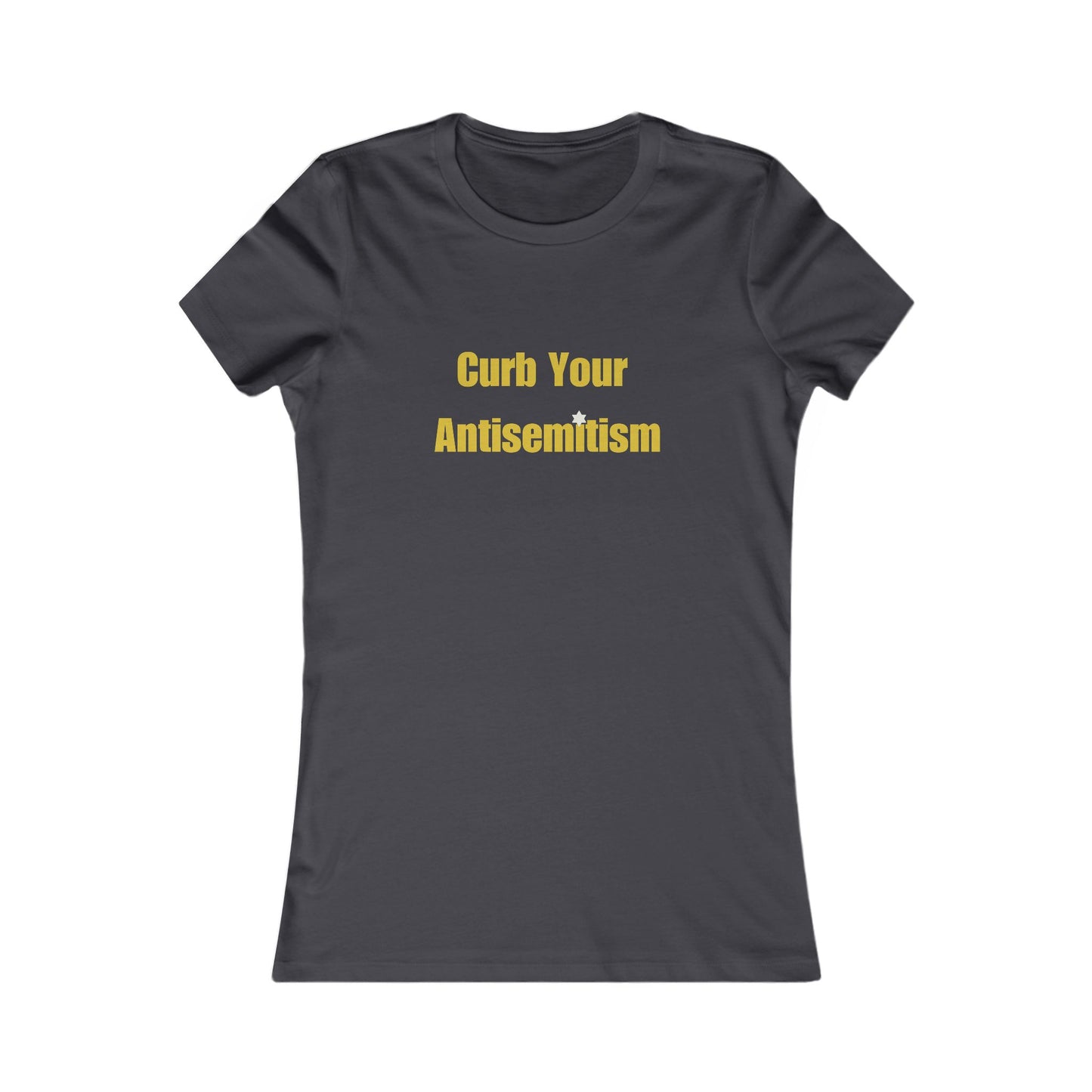 Curb Your Antisemitism Women's Tee