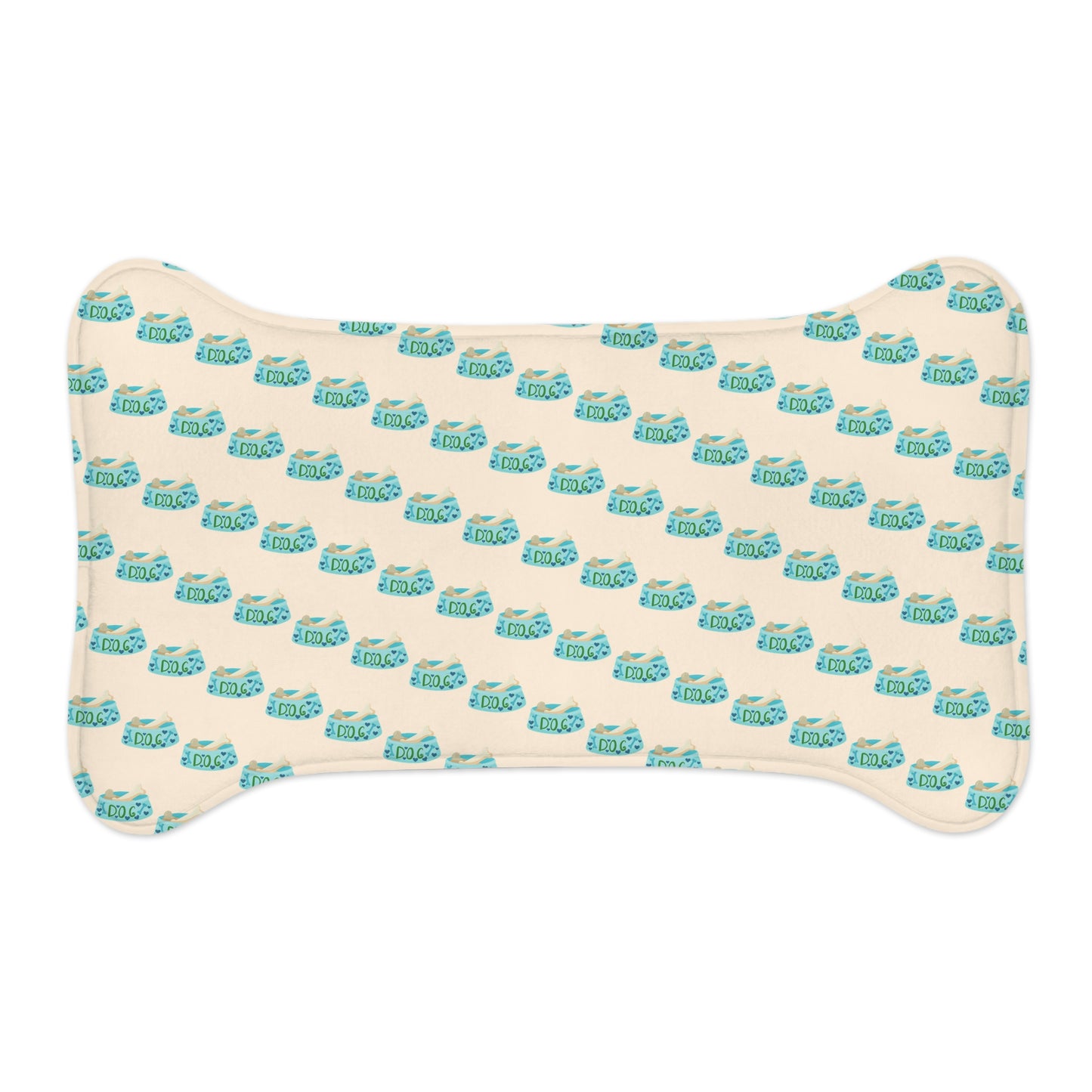 Dogs and Cats Bowls Pattern - Pet Feeding Mats - Pets Present Feeding Gift Animal Lovers Gifts Him Her Dog Cat Presents Animals