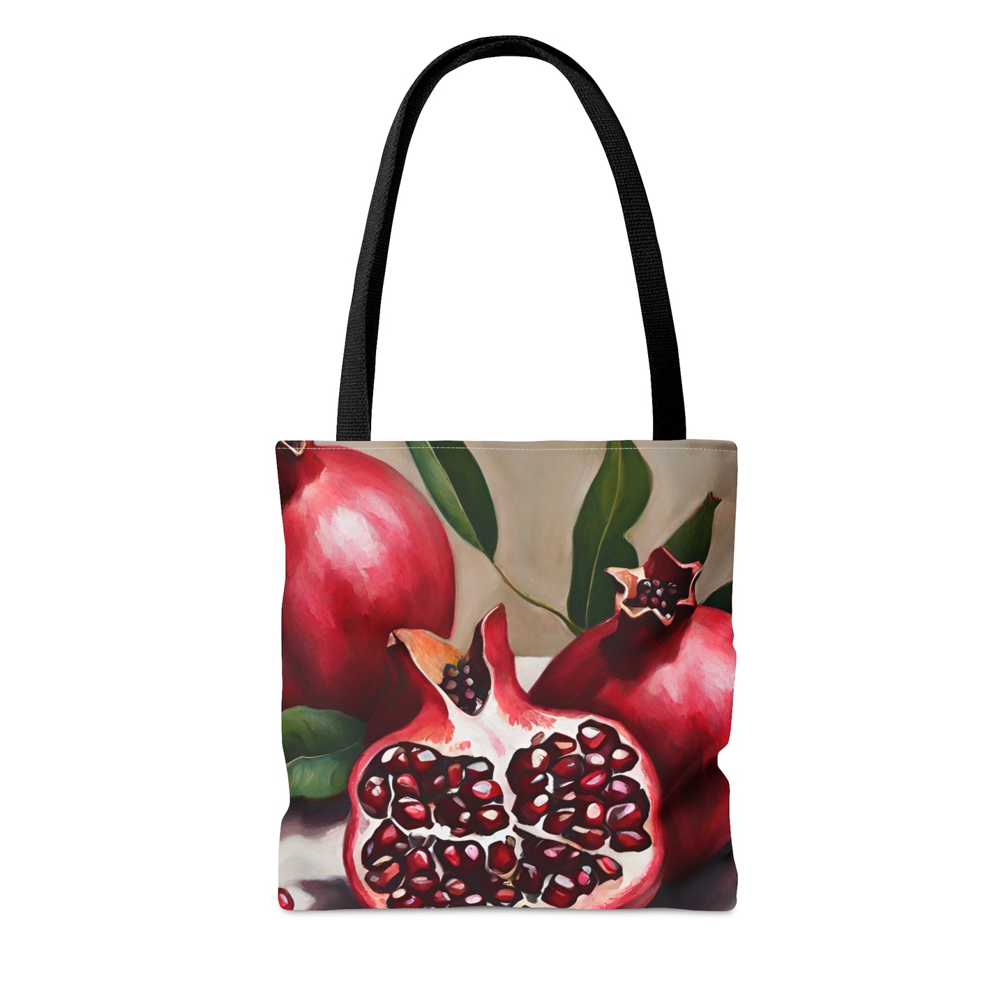 Pomegranate Tote Bag - Multiple Sizes (AOP) by Far Out Prints & Co.
