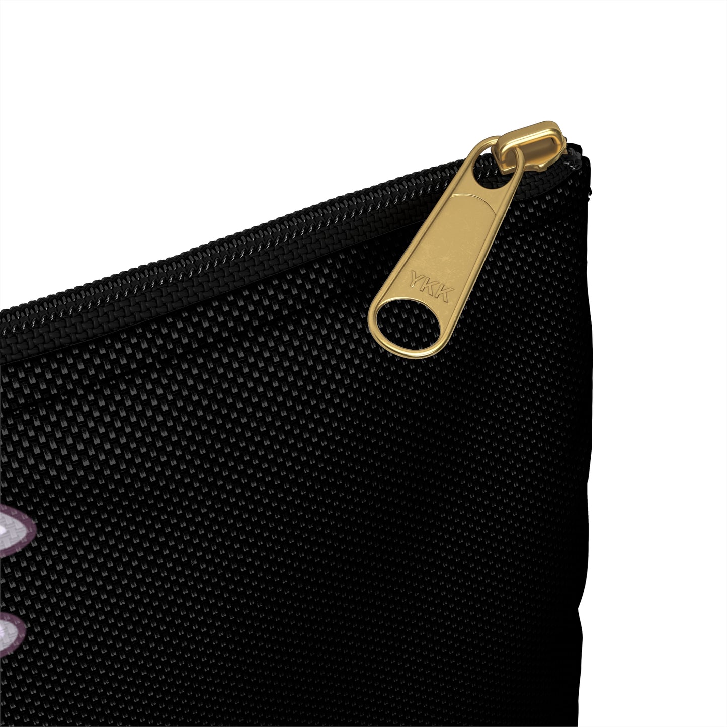 Puff Puff Pass - Accessory Pouch Black - Stoner Cannabis Weed Jewish Israeli Israel - by Far Out Prints & Co.
