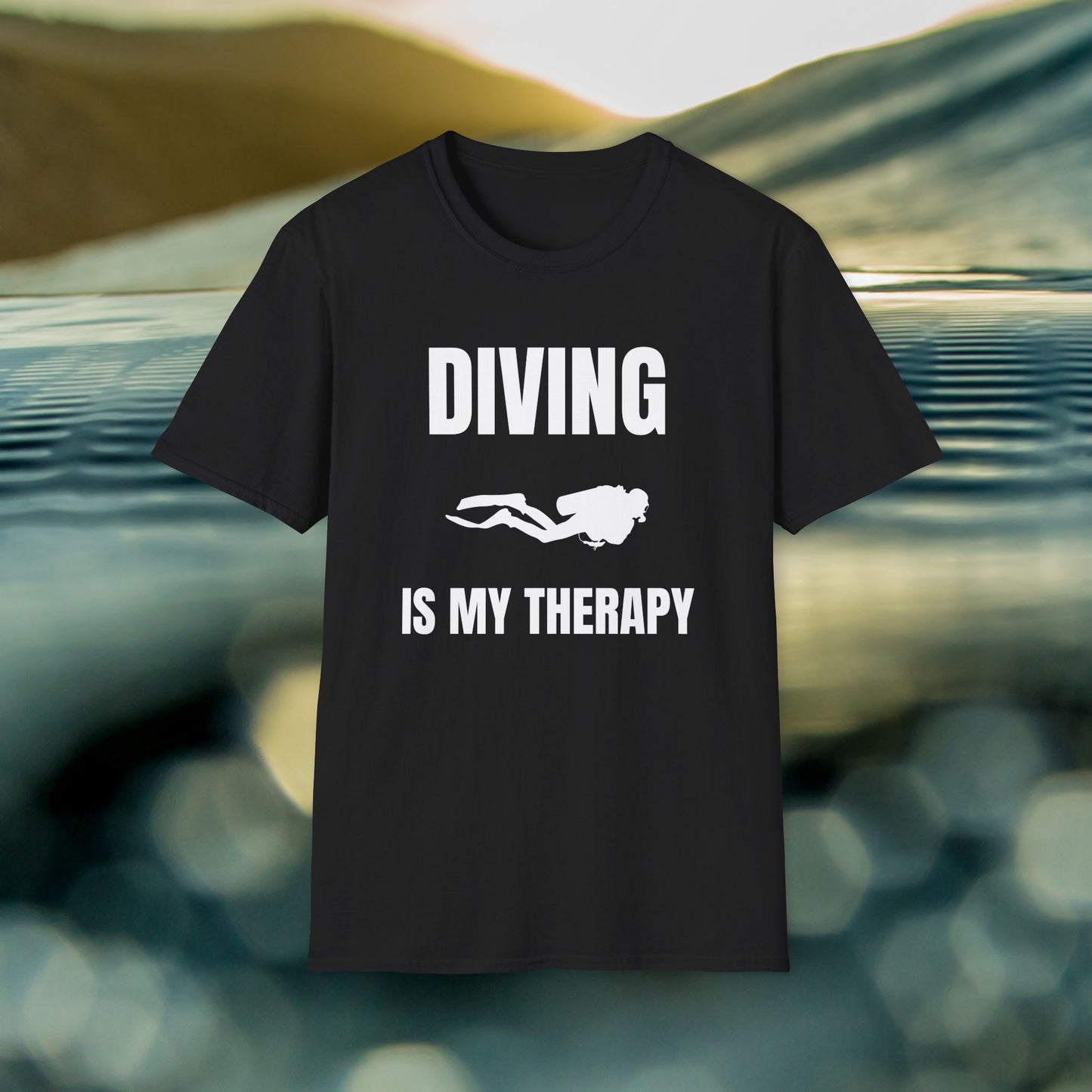 Diving Is My Therapy - Tshirt