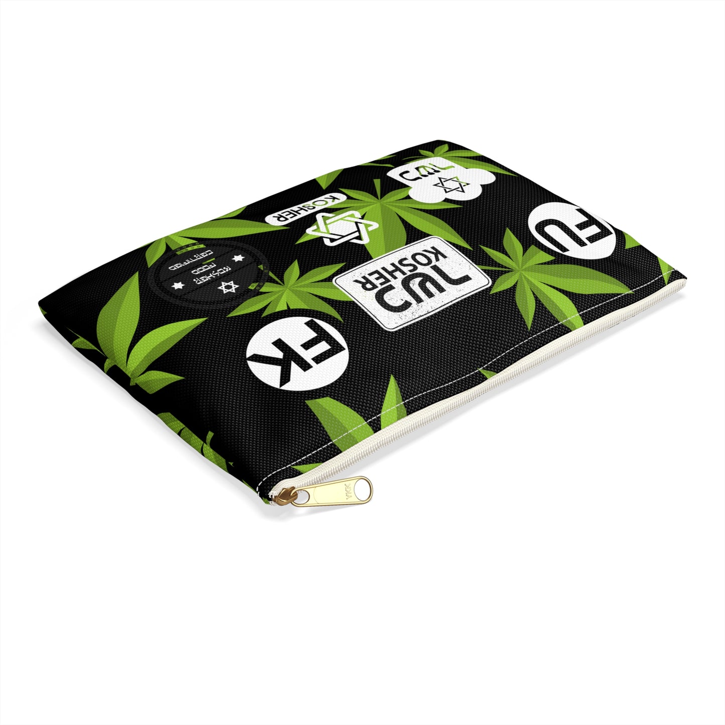New Kosher Kush FK and FU certified - Accessory Pouch Black