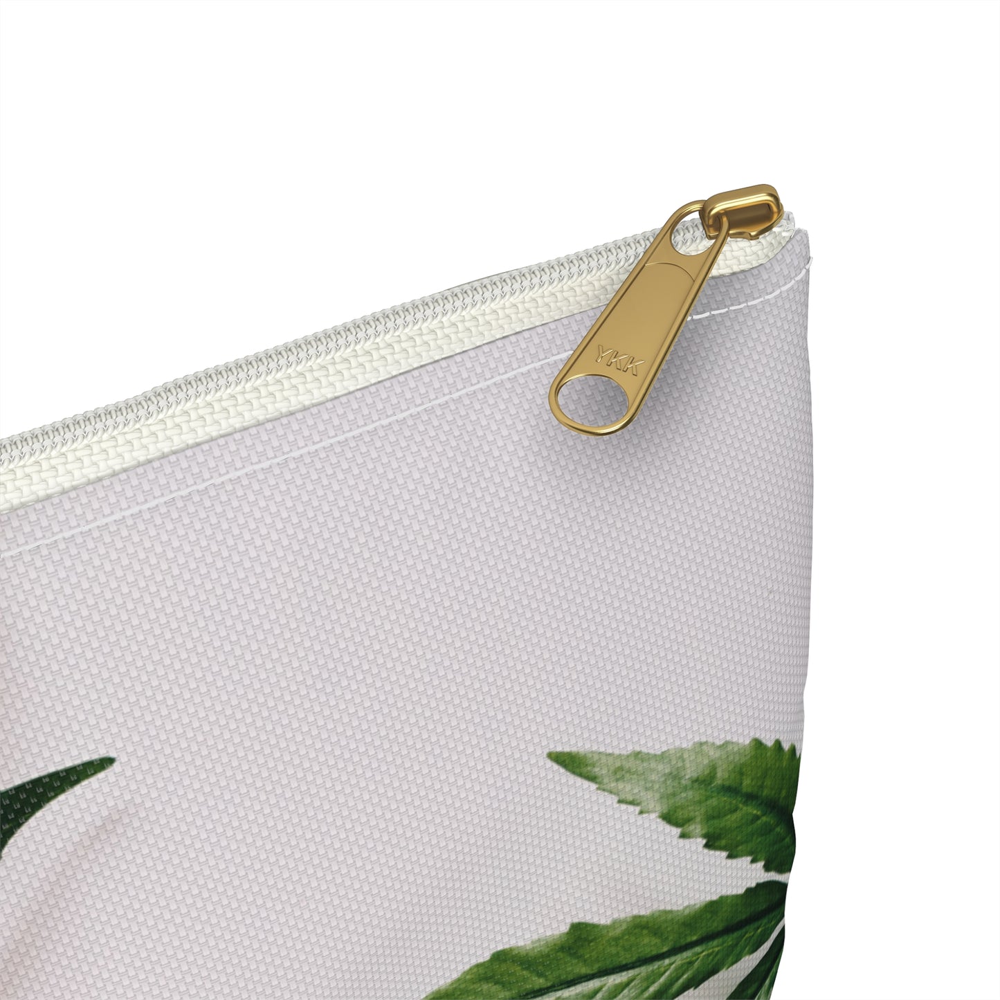 Medicine Cannabis Pattern - Accessory Pouch White - Stoner Cannabis Weed Jewish Israeli Israel - by Far Out Prints & Co.