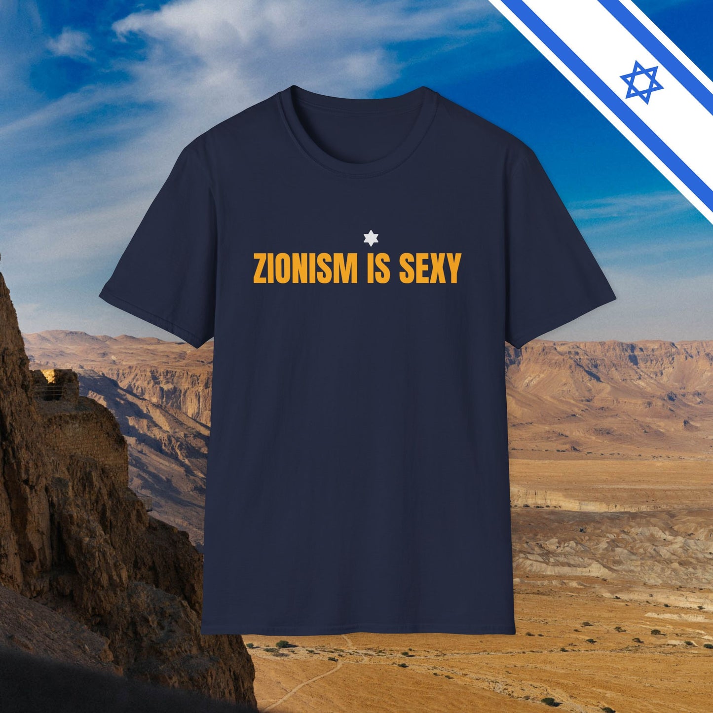 Zionism is Sexy - T-Shirt - Israel Israeli Jewish Judaism Zionist Bring Them Home - by Far Out Prints & Co.