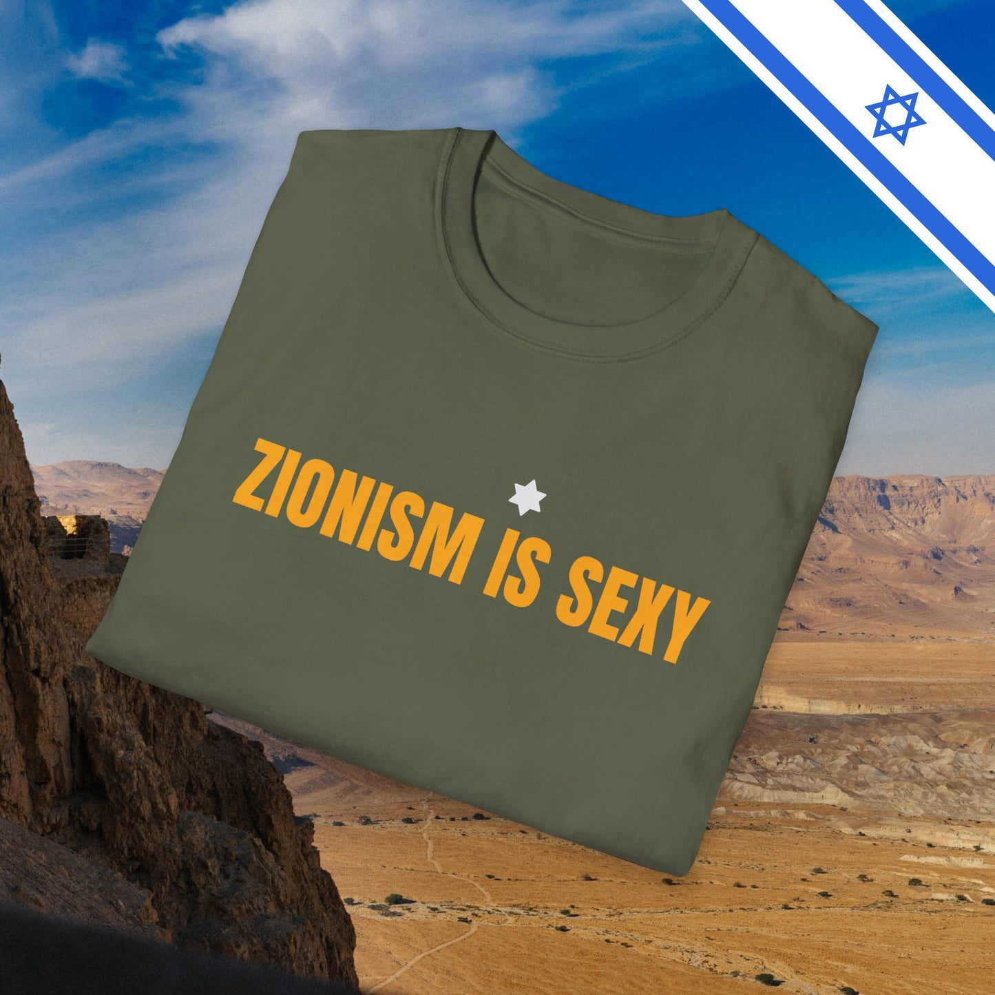 Zionism is Sexy - T-Shirt - Israel Israeli Jewish Judaism Zionist Bring Them Home - by Far Out Prints & Co.
