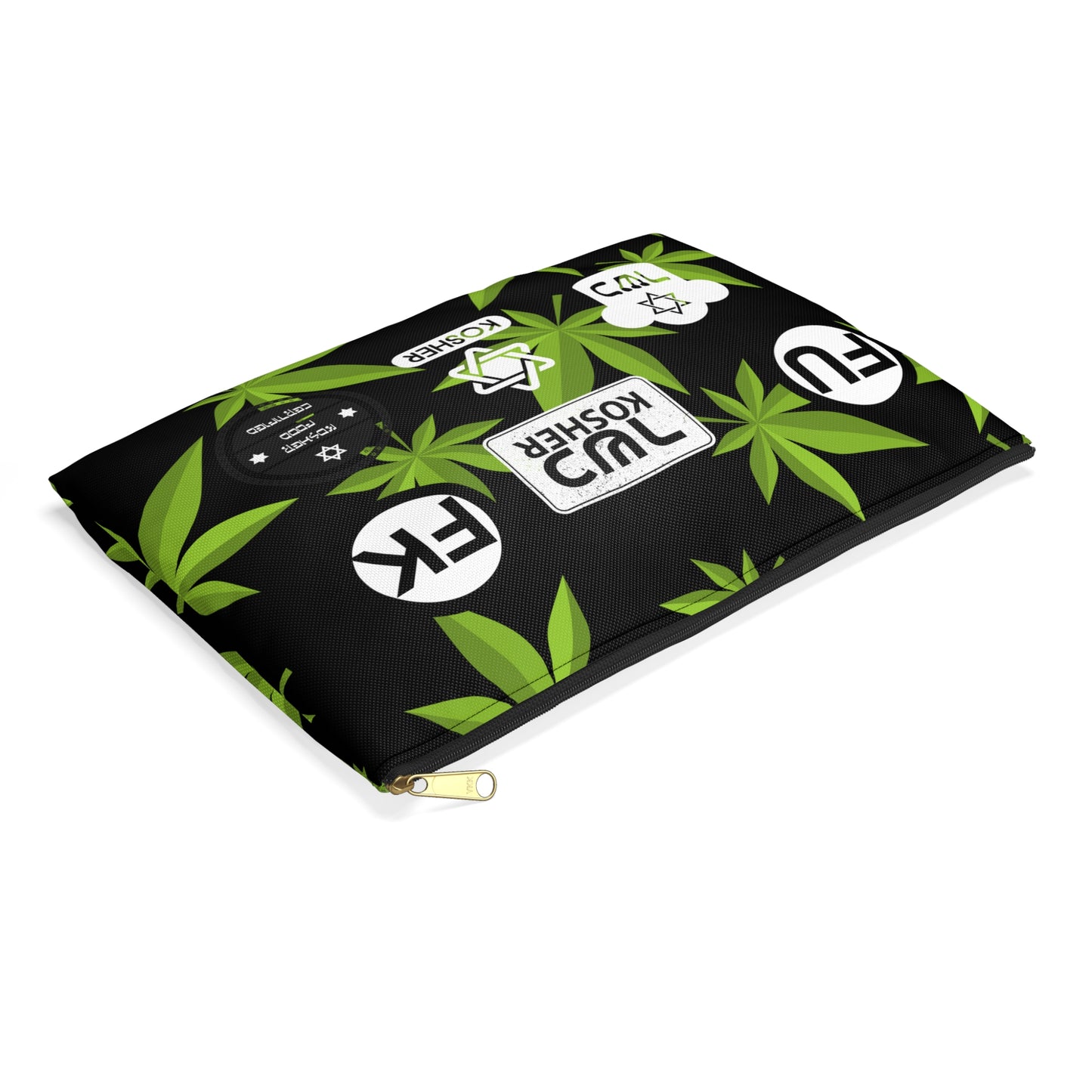 New Kosher Kush FK and FU certified - Accessory Pouch Black