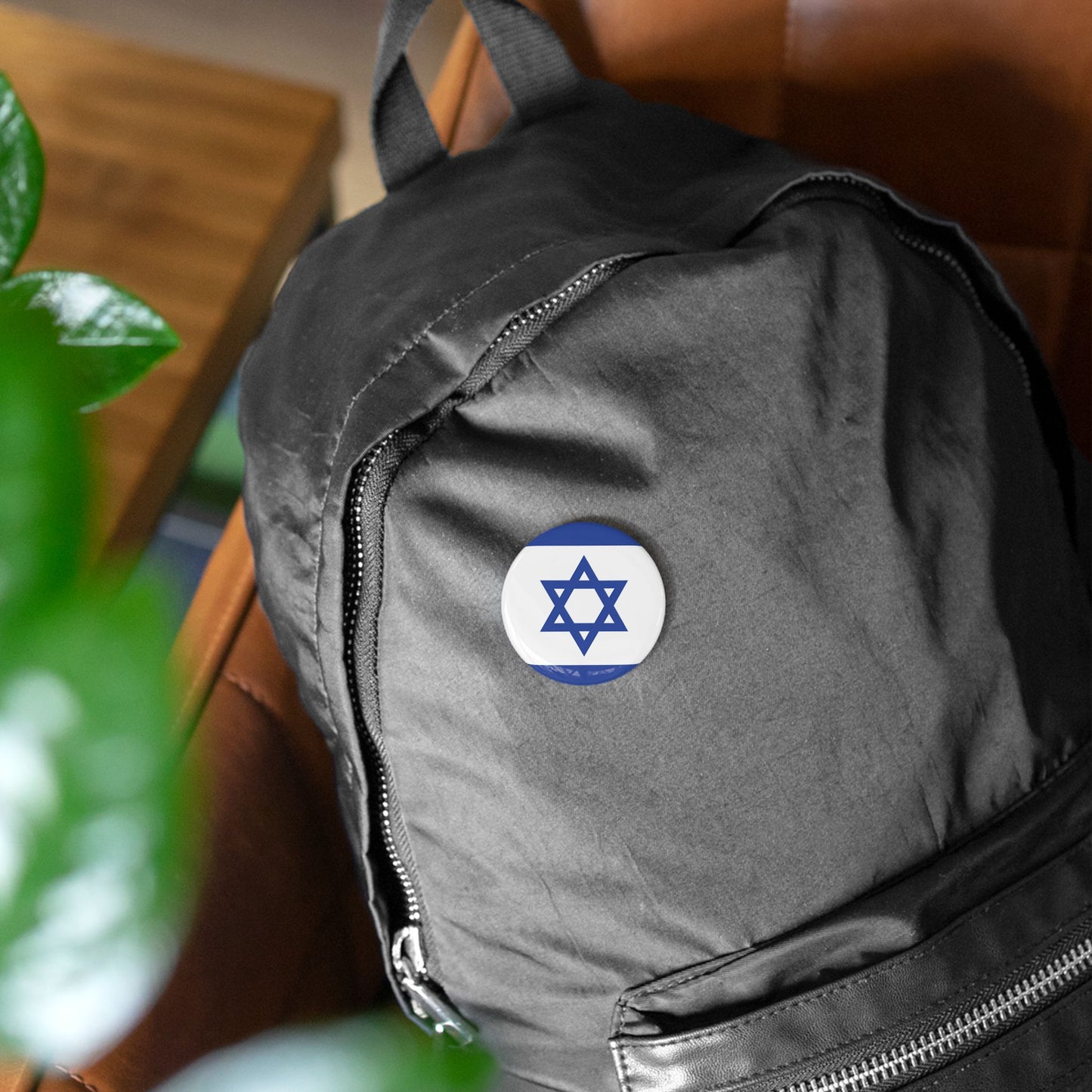 Israeli Flag Pins - Pin Buttons - by Far Out Prints & Co.