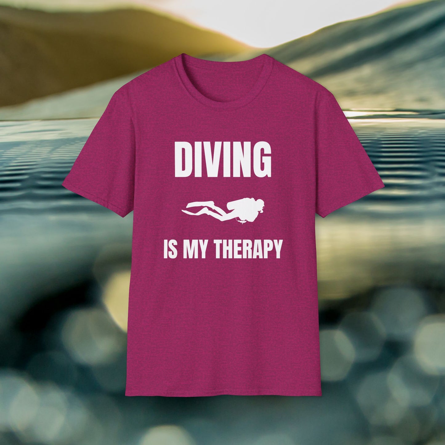Diving Is My Therapy - Tshirt