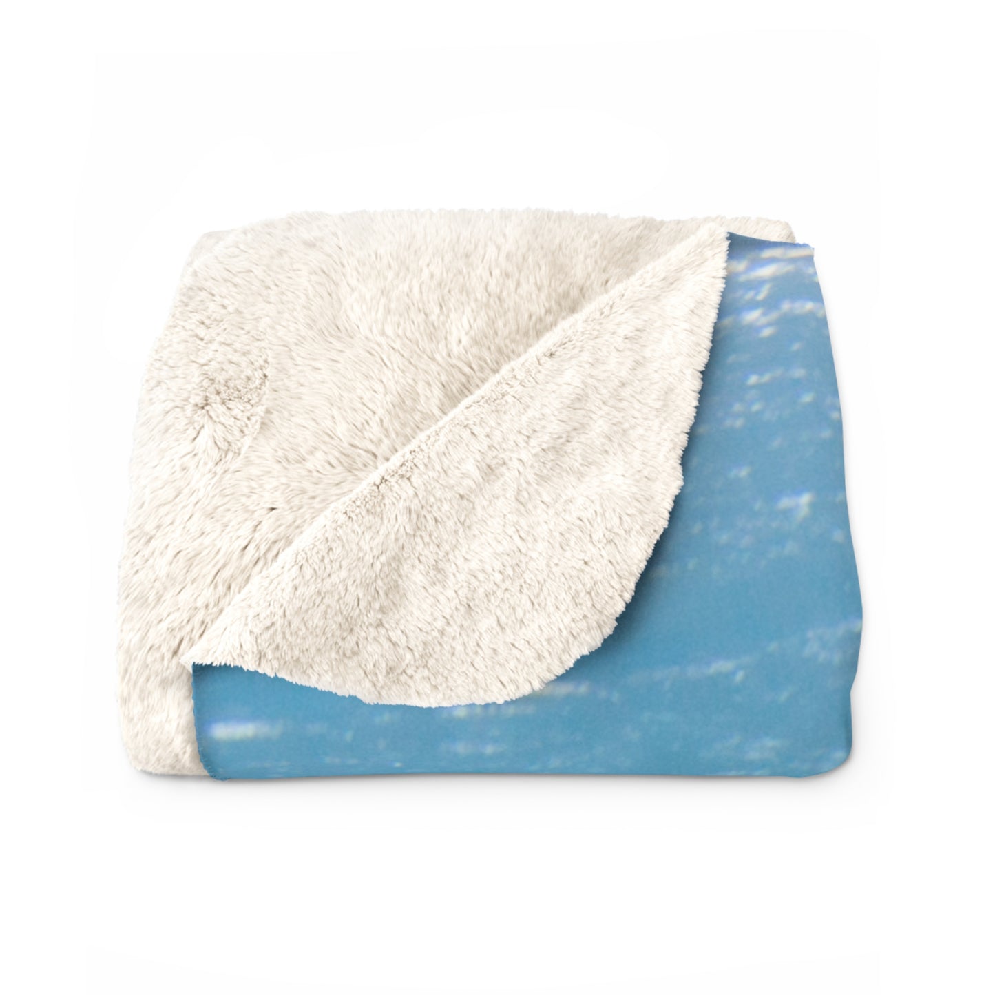 Cute Sea Turtle Sherpa Fleece Blanket