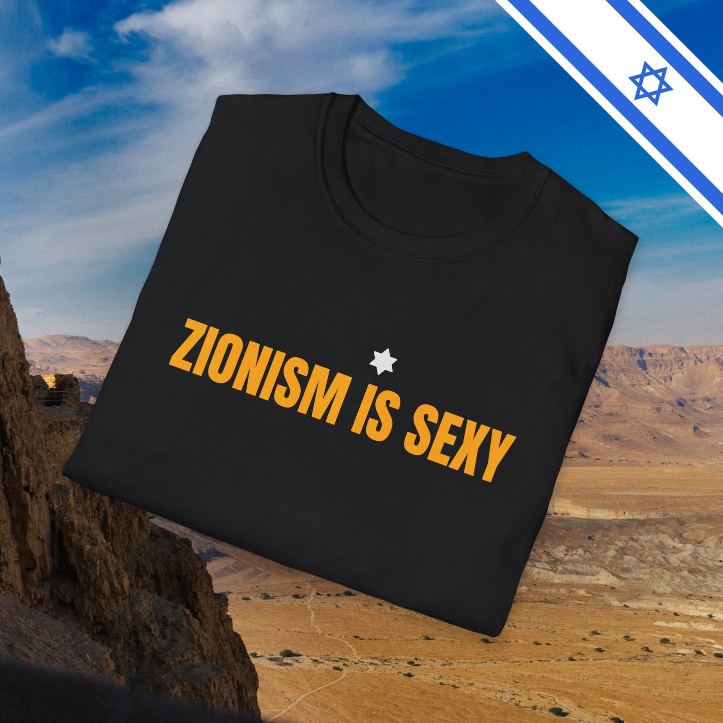 Zionism is Sexy - T-Shirt - Israel Israeli Jewish Judaism Zionist Bring Them Home - by Far Out Prints & Co.