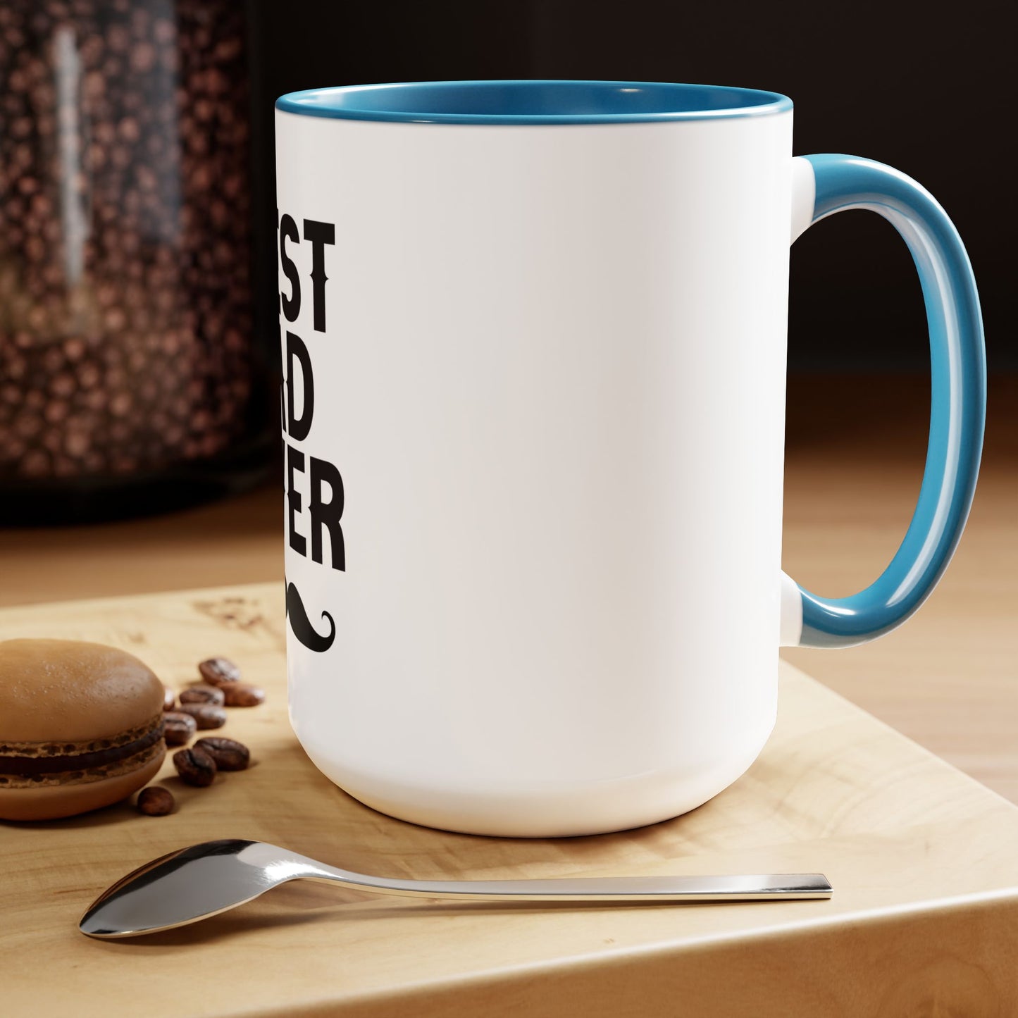Best Dad Ever - 15oz Two-Tone Coffee Mugs - Funny Creative Mugs Fathers Day Gifts Birthday Husband Gift Him Her - Far Out Prints & Co.