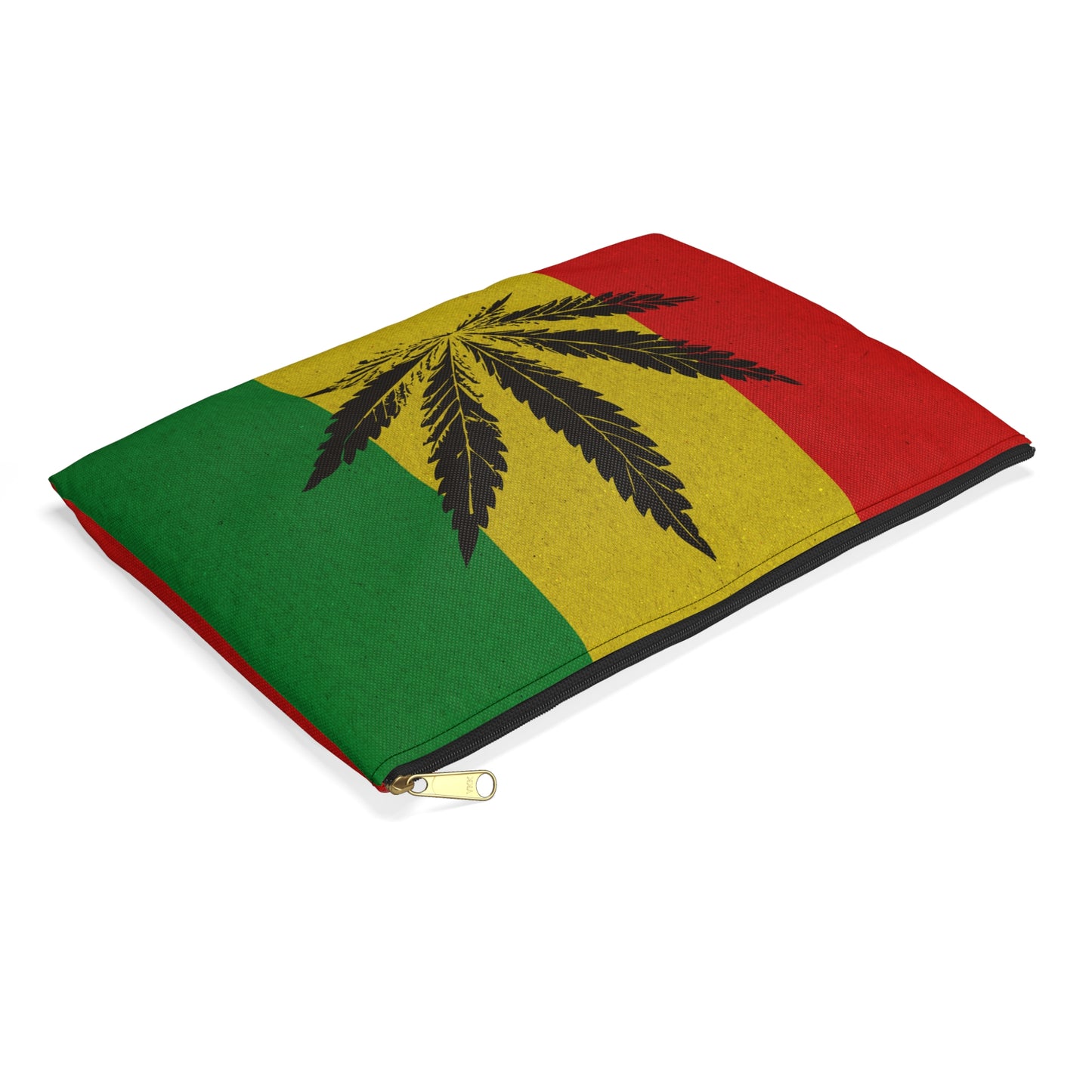 Rastafarian Marijuana - Accessory Pouch - Stoner Cannabis Weed Jewish Israeli Israel - by Far Out Prints & Co.