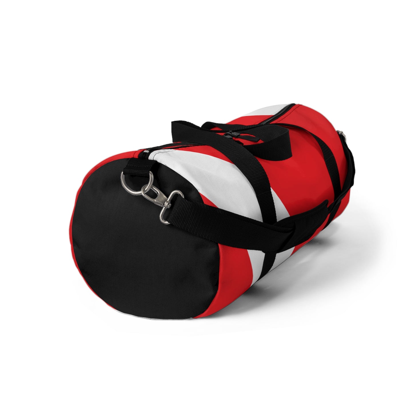 Scuba Diver Down Flag Premium Duffel Bag | by Far Out Prints & Co