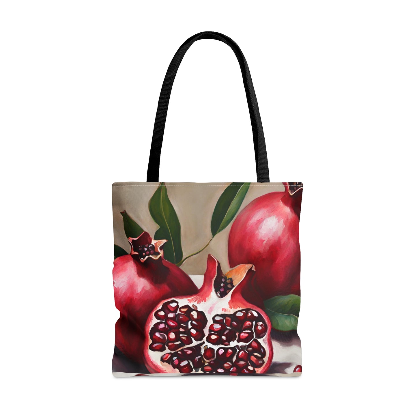 Pomegranate Tote Bag - Multiple Sizes (AOP) by Far Out Prints & Co.