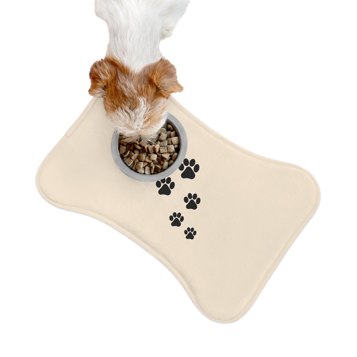 Dogs and Cats Footprints - Pet Feeding Mats - Pets Present Feeding Gift Animal Lovers Gifts Him Her Dog Cat Presents Animals