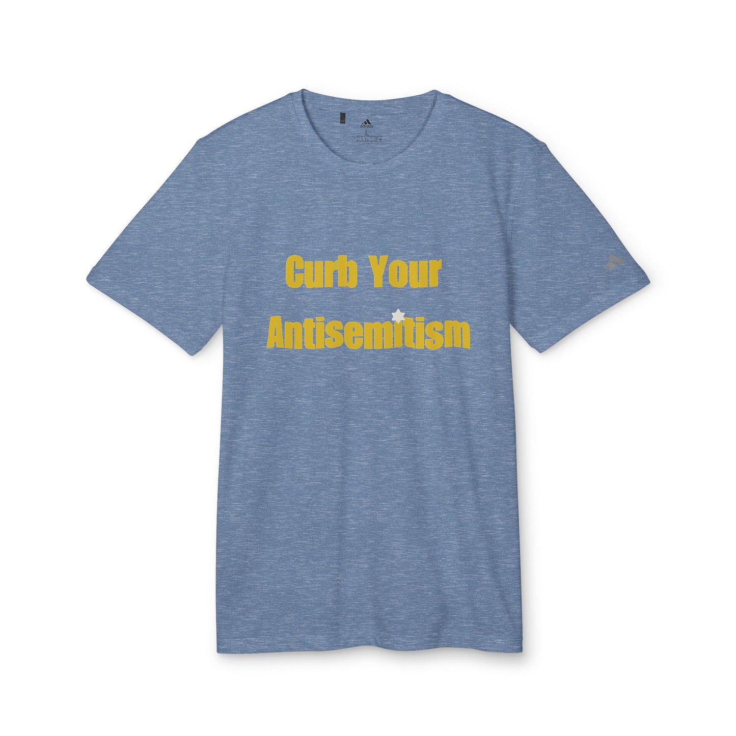 Curb Your Antisemitism Stand Against Hate Israel Shirt Tee Gift Present Jewish T Shirt Customized Unisex Sport T-Shirt Personalized Him Her