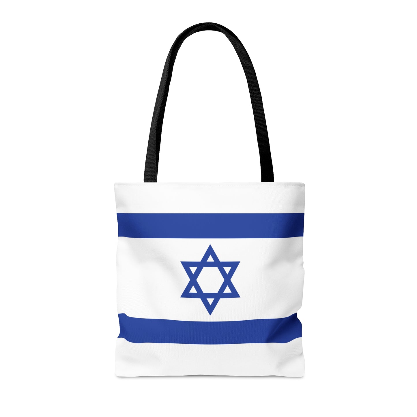Israel Flag Tote Bag (AOP) by Far Out Prints & Co.