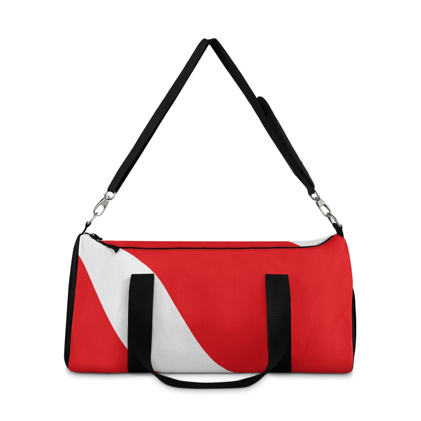 Scuba Diver Down Flag Premium Duffel Bag | by Far Out Prints & Co