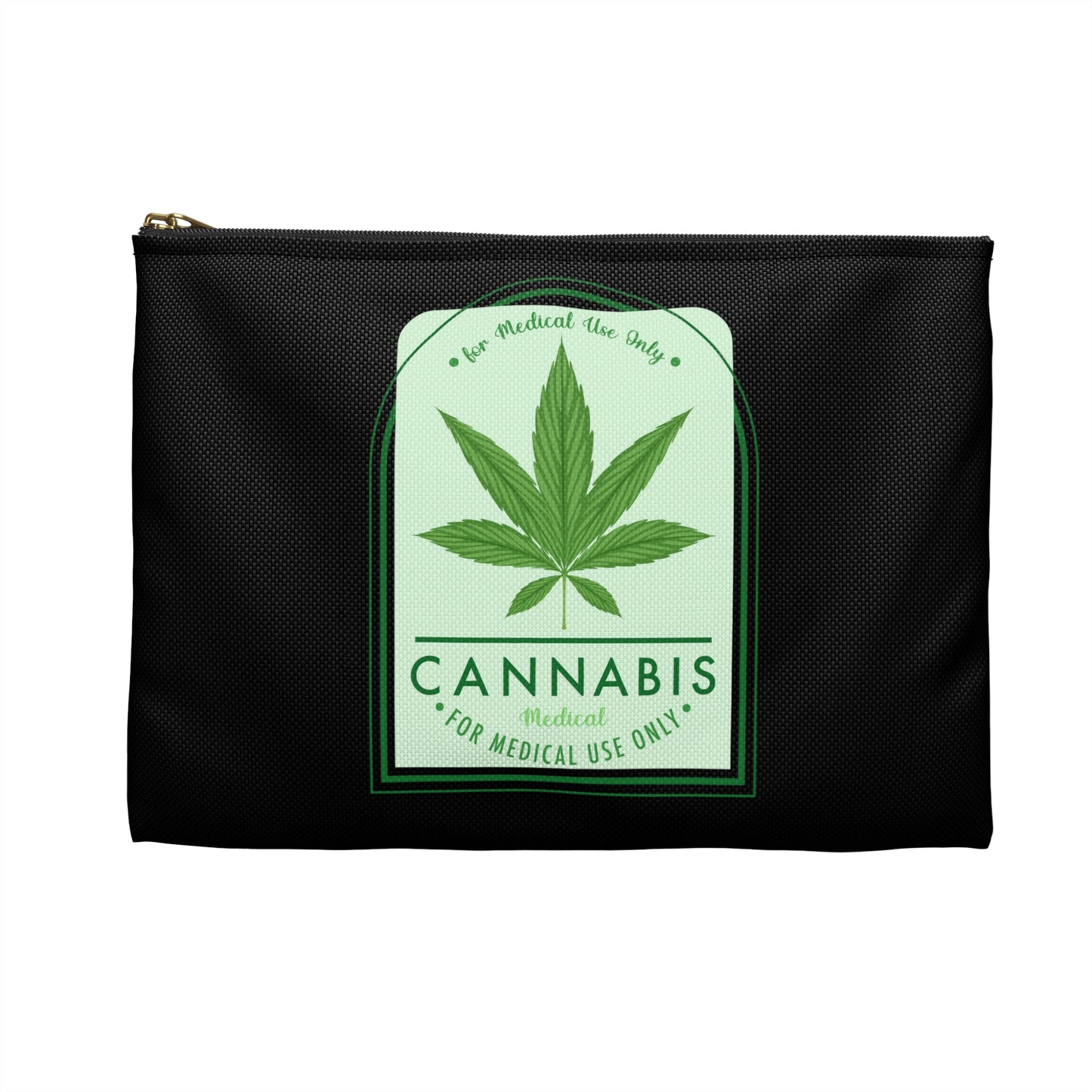 Medical Medicinal Use Only Stash Bag - Accessory Pouch Black - Stoner Cannabis Weed Jewish Israeli Israel