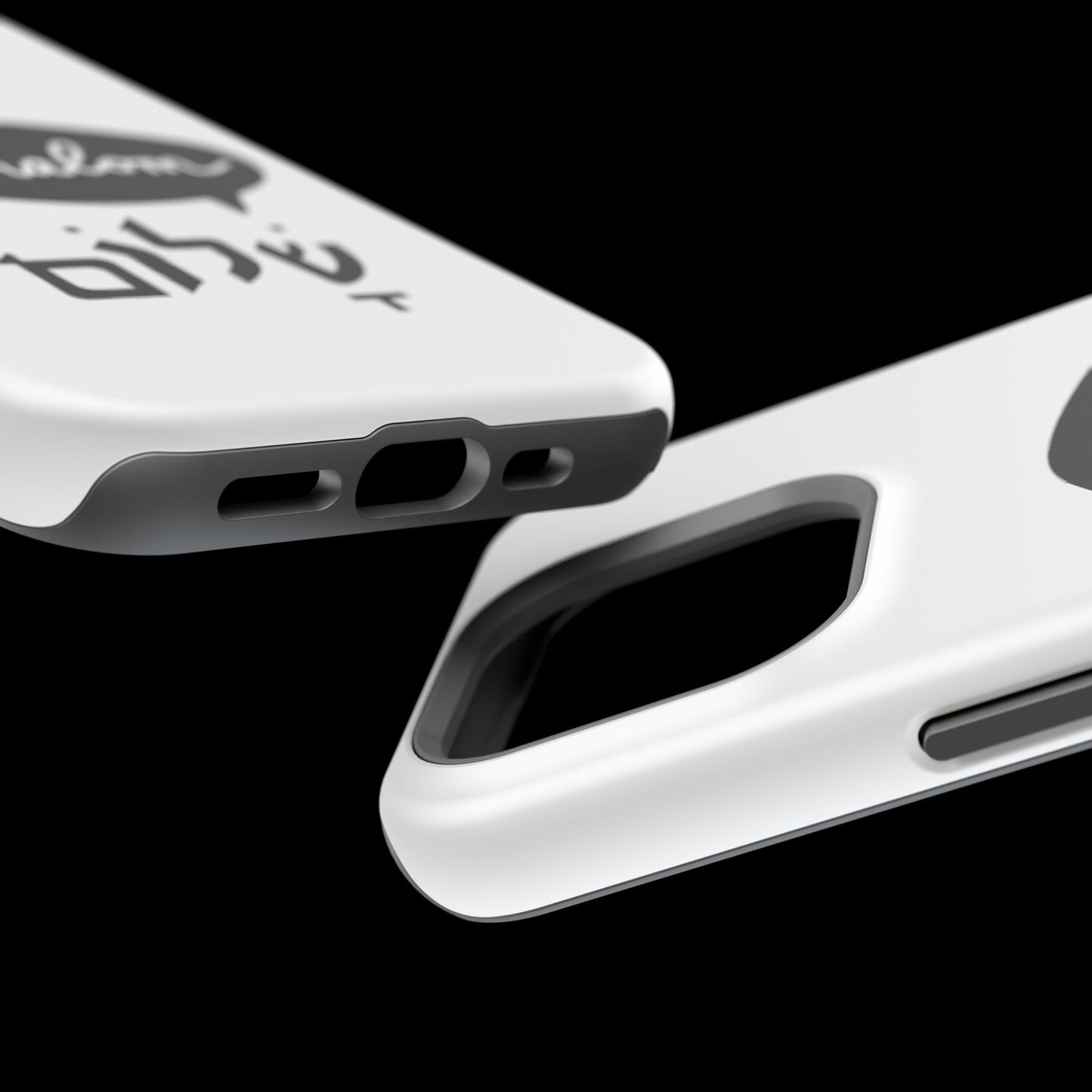 Shalom MagSafe Tough Phone Cases - Hebrew Israel Israeli Jewish Judaism Judaica - by Far Out Prints & Co.