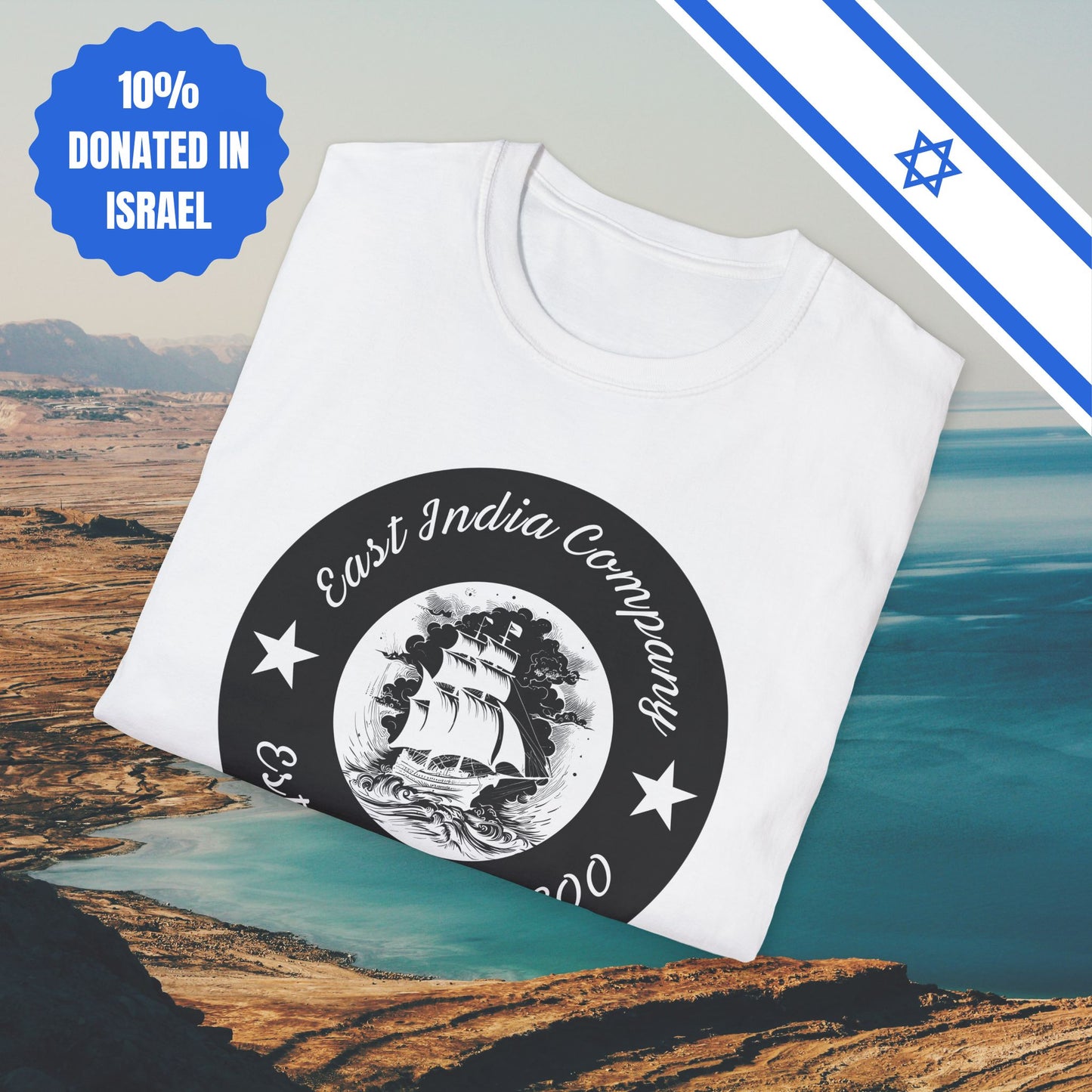East India Company Established 1600 - Cotton Tee - Tshirts Clothing Old School Style Vintage Gift Present History - by Far Out Prints & Co.