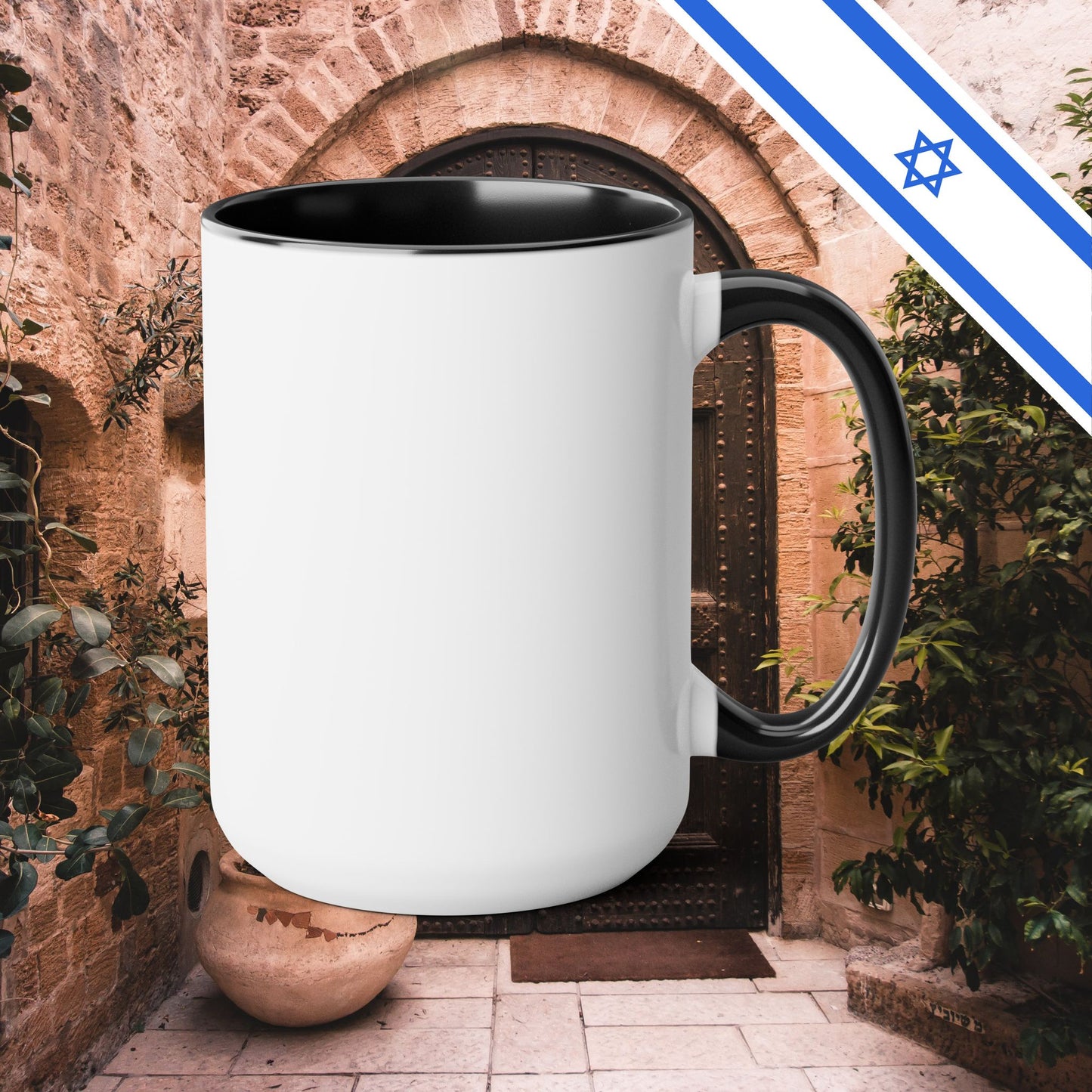 Black Two-Tone Coffee Mugs 15oz | Touch My Coffee I Will Slap You So Hard Even Google Wont Find You | Cheeky Funny | Far Out Prints & Co.