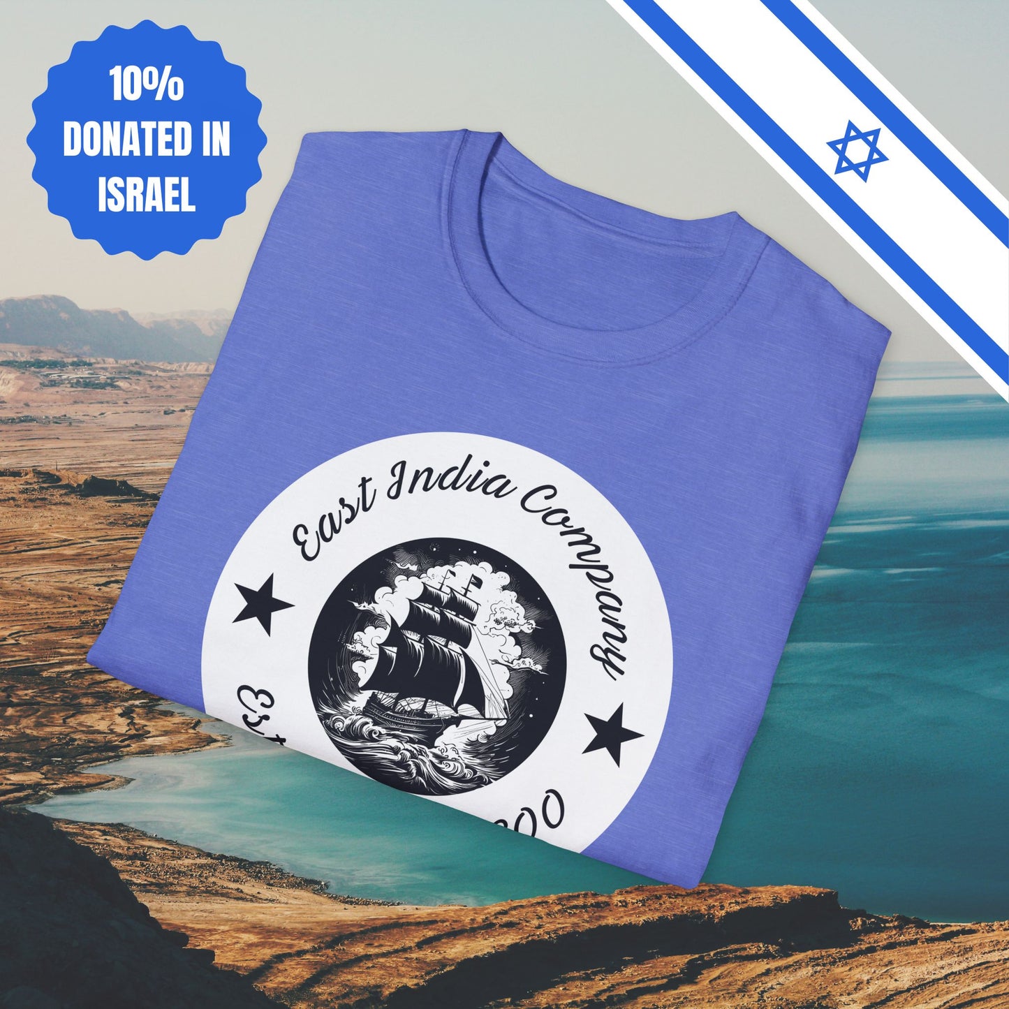 East India Company Established 1600 - Cotton Tee - Tshirts Clothing Old School Style Vintage Gift Present History - by Far Out Prints & Co.