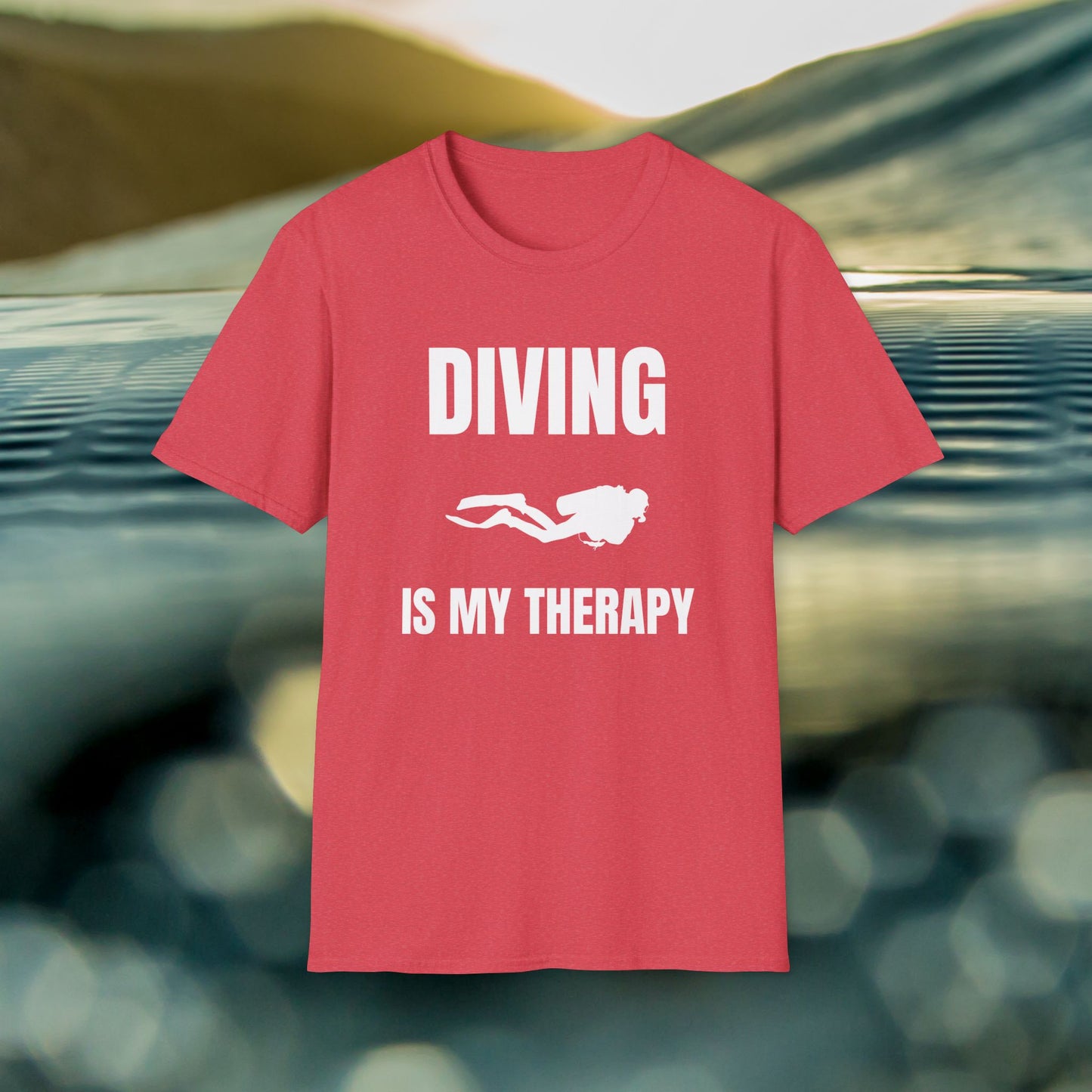 Diving Is My Therapy - Tshirt