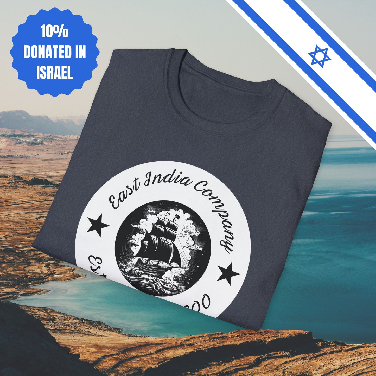 East India Company Established 1600 - Cotton Tee - Tshirts Clothing Old School Style Vintage Gift Present History - by Far Out Prints & Co.